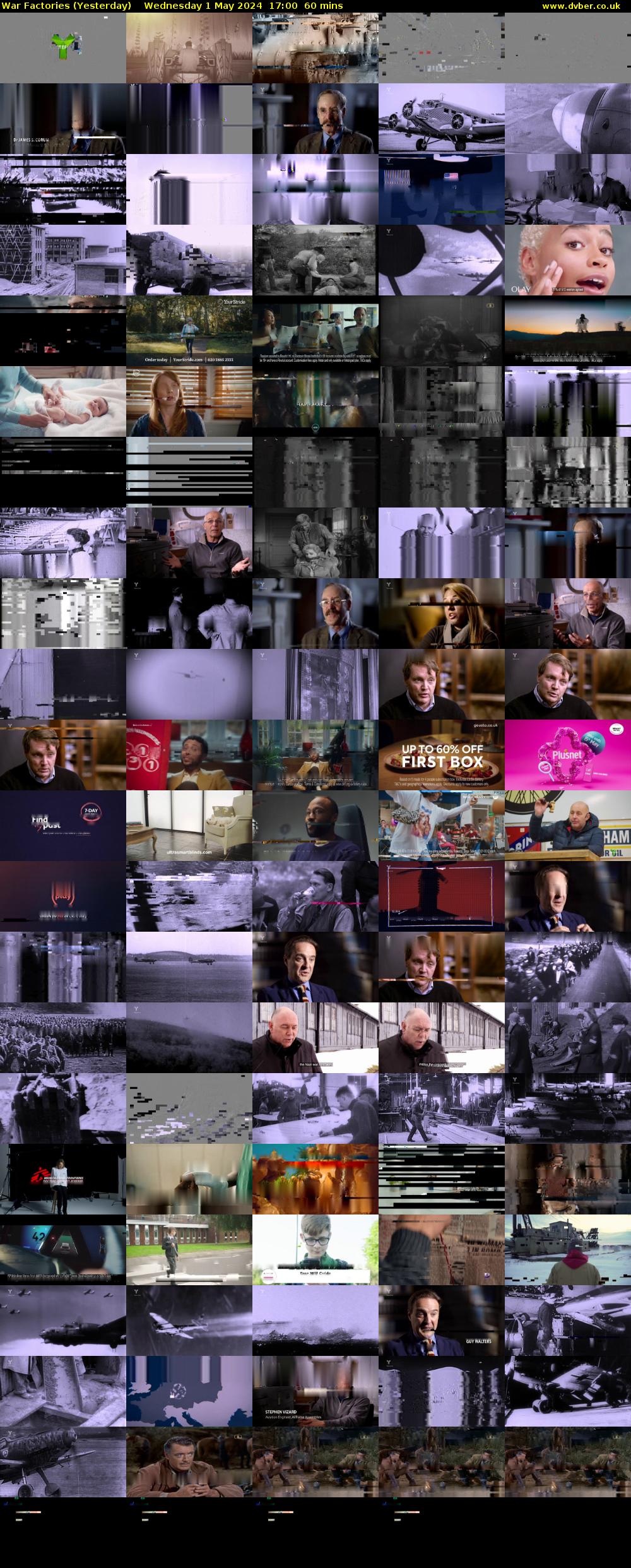 War Factories (Yesterday) Wednesday 1 May 2024 17:00 - 18:00