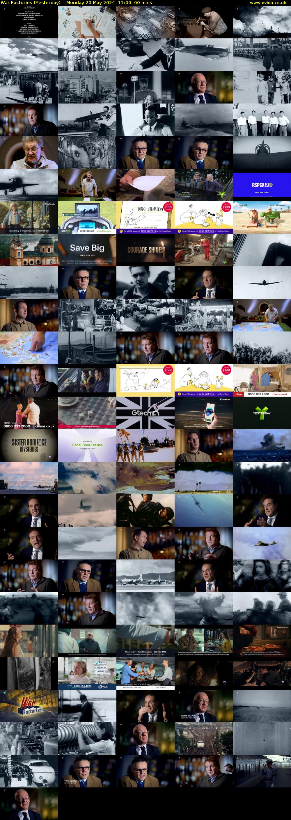 War Factories (Yesterday) Monday 20 May 2024 11:00 - 12:00