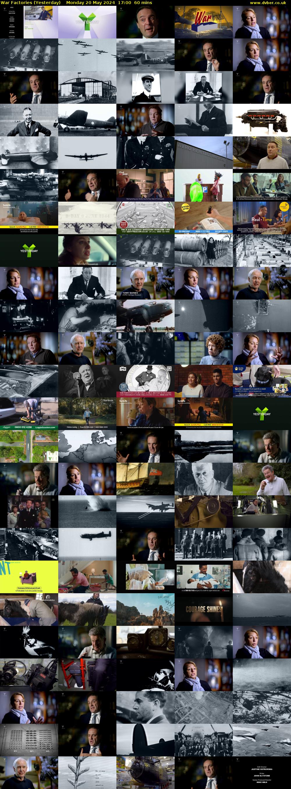 War Factories (Yesterday) Monday 20 May 2024 17:00 - 18:00