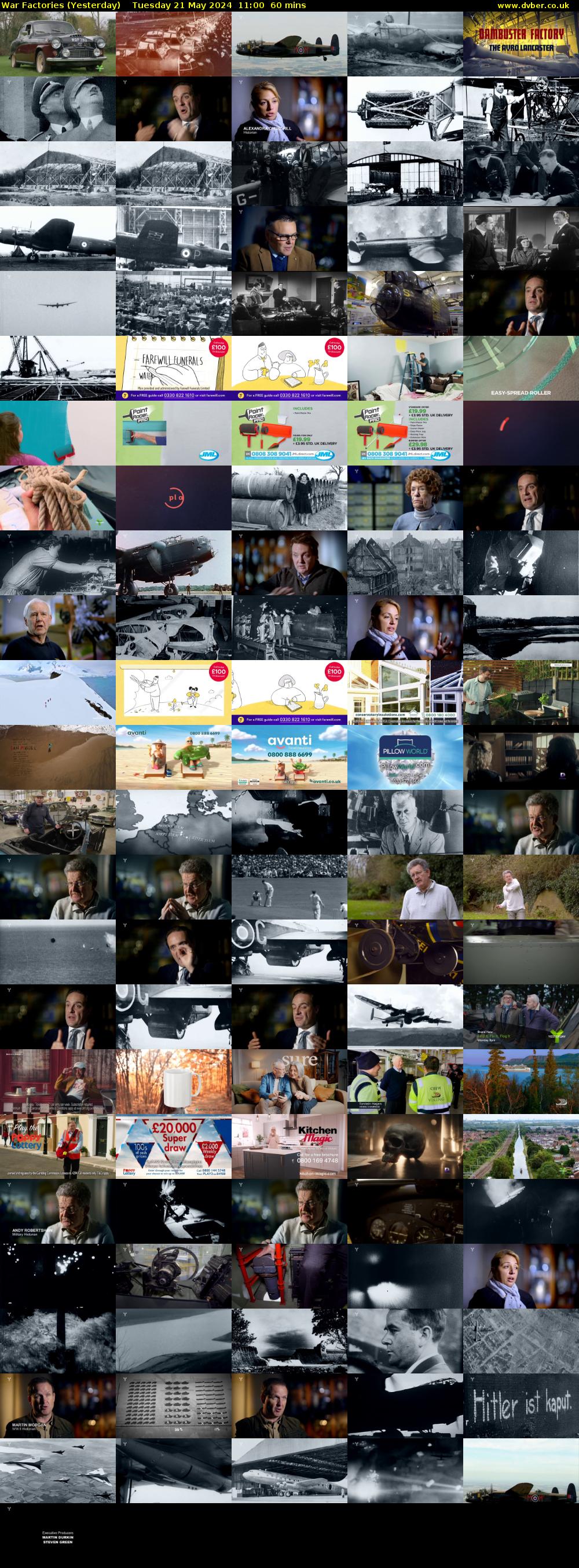 War Factories (Yesterday) Tuesday 21 May 2024 11:00 - 12:00