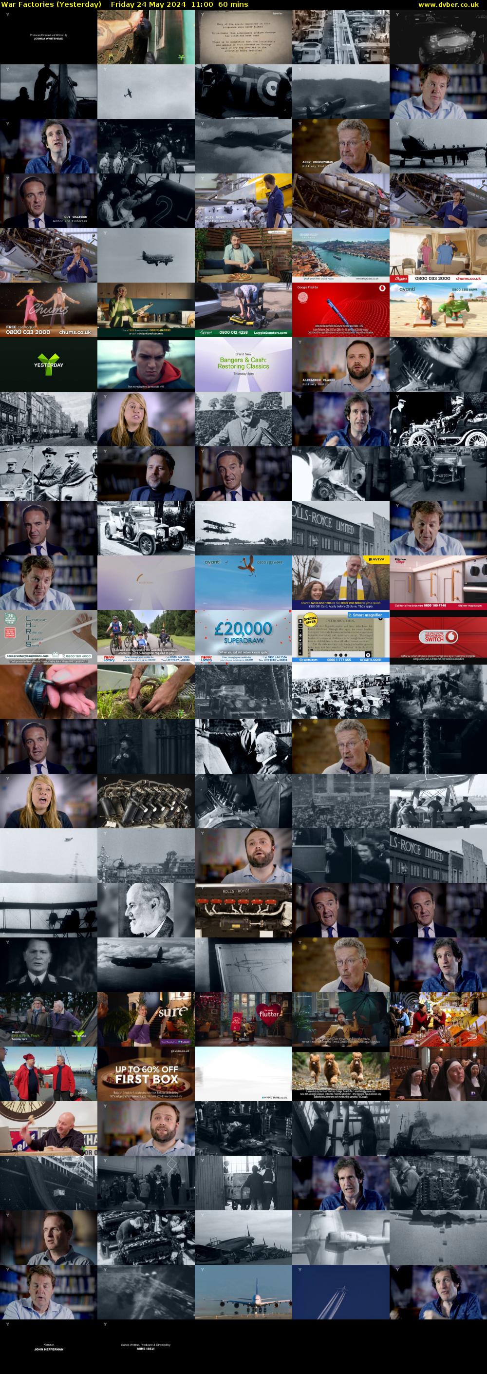 War Factories (Yesterday) Friday 24 May 2024 11:00 - 12:00