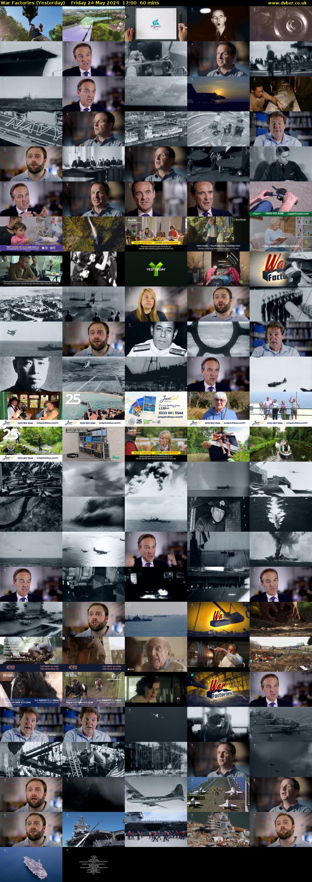 War Factories (Yesterday) Friday 24 May 2024 17:00 - 18:00