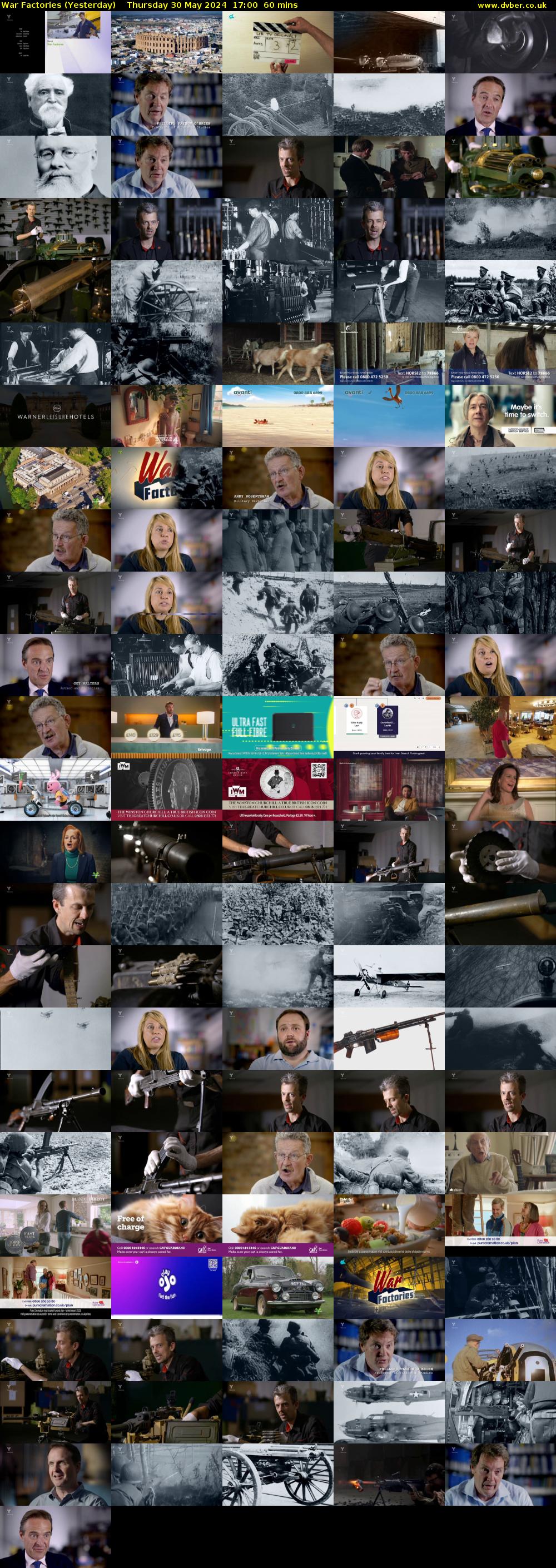 War Factories (Yesterday) Thursday 30 May 2024 17:00 - 18:00