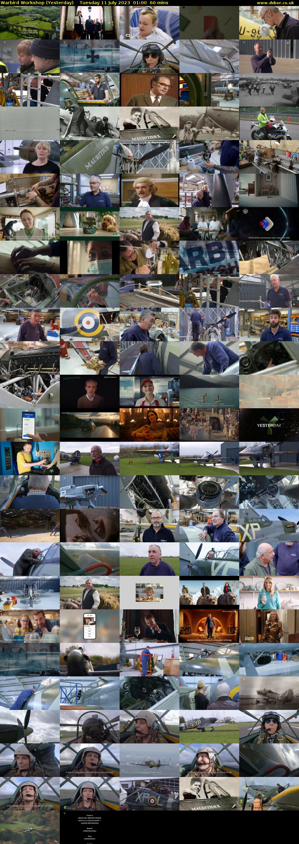 Warbird Workshop (Yesterday) Tuesday 11 July 2023 01:00 - 02:00
