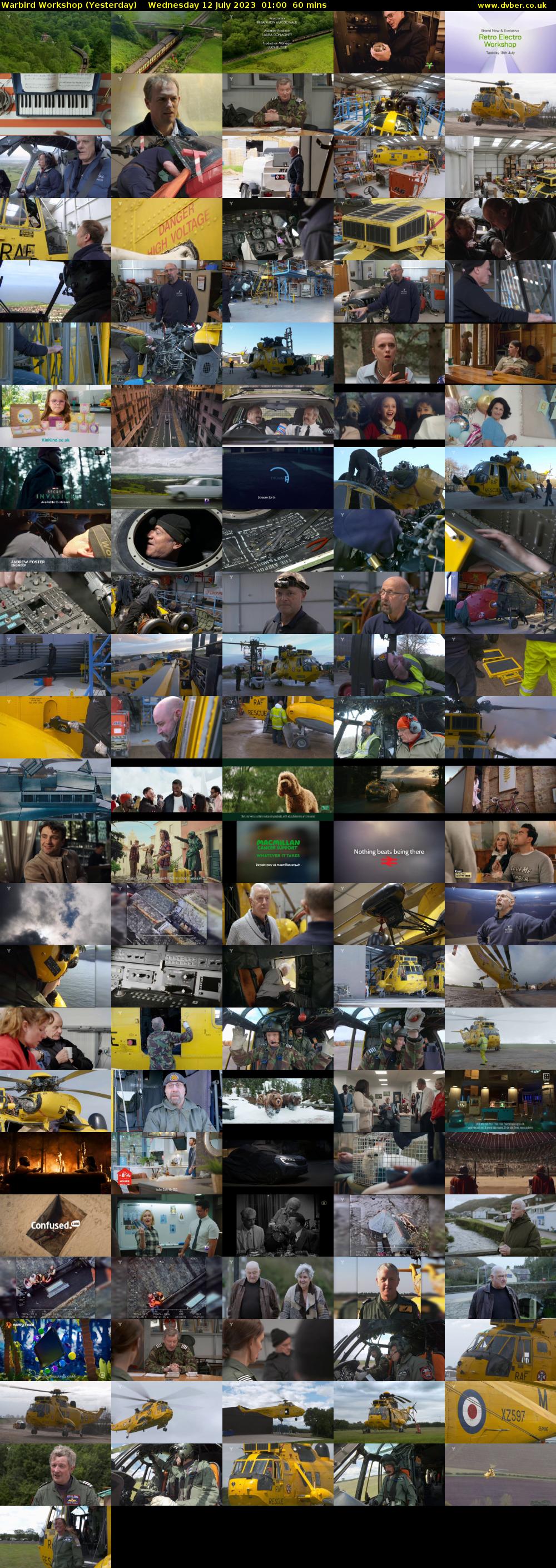 Warbird Workshop (Yesterday) Wednesday 12 July 2023 01:00 - 02:00