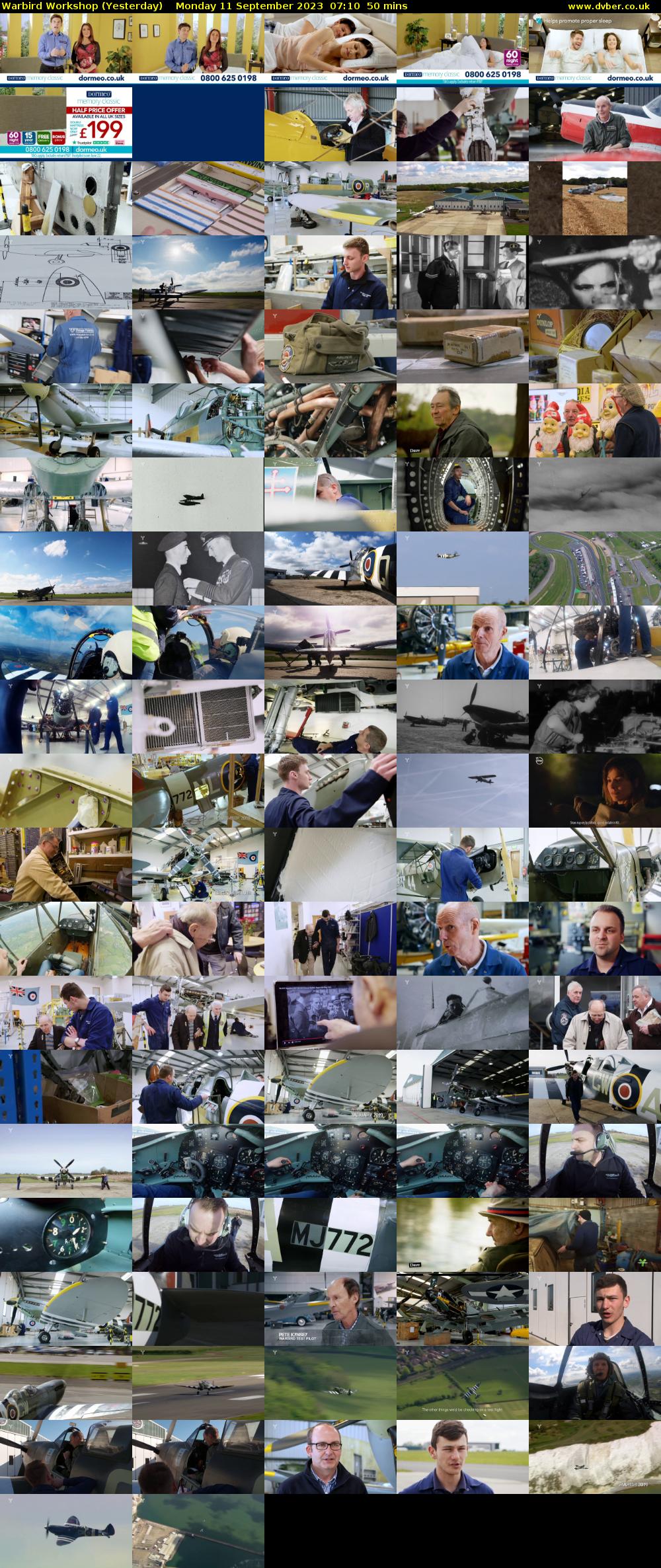 Warbird Workshop (Yesterday) Monday 11 September 2023 07:10 - 08:00