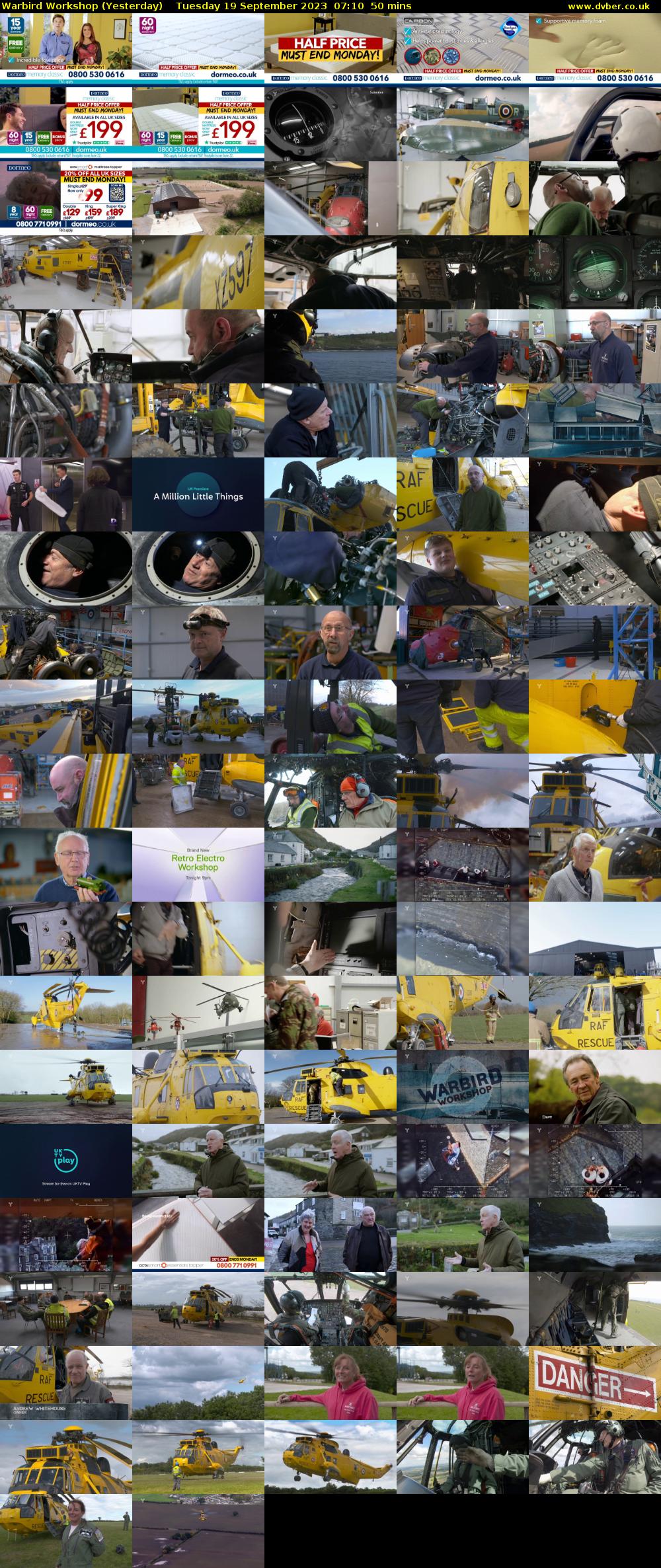 Warbird Workshop (Yesterday) Tuesday 19 September 2023 07:10 - 08:00