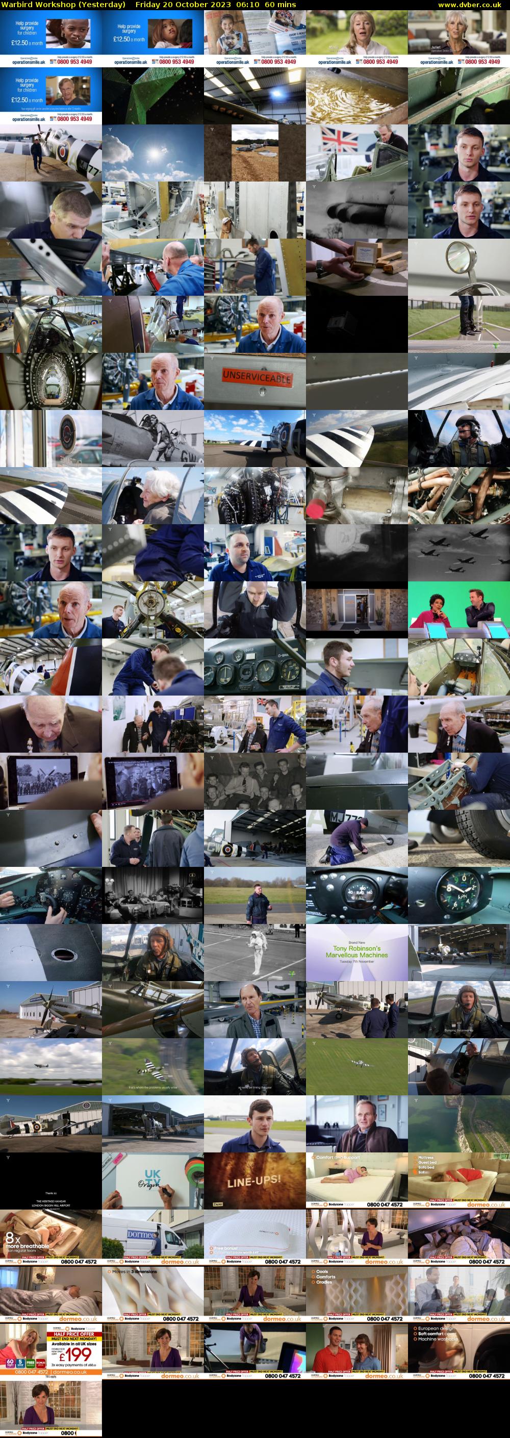Warbird Workshop (Yesterday) Friday 20 October 2023 06:10 - 07:10