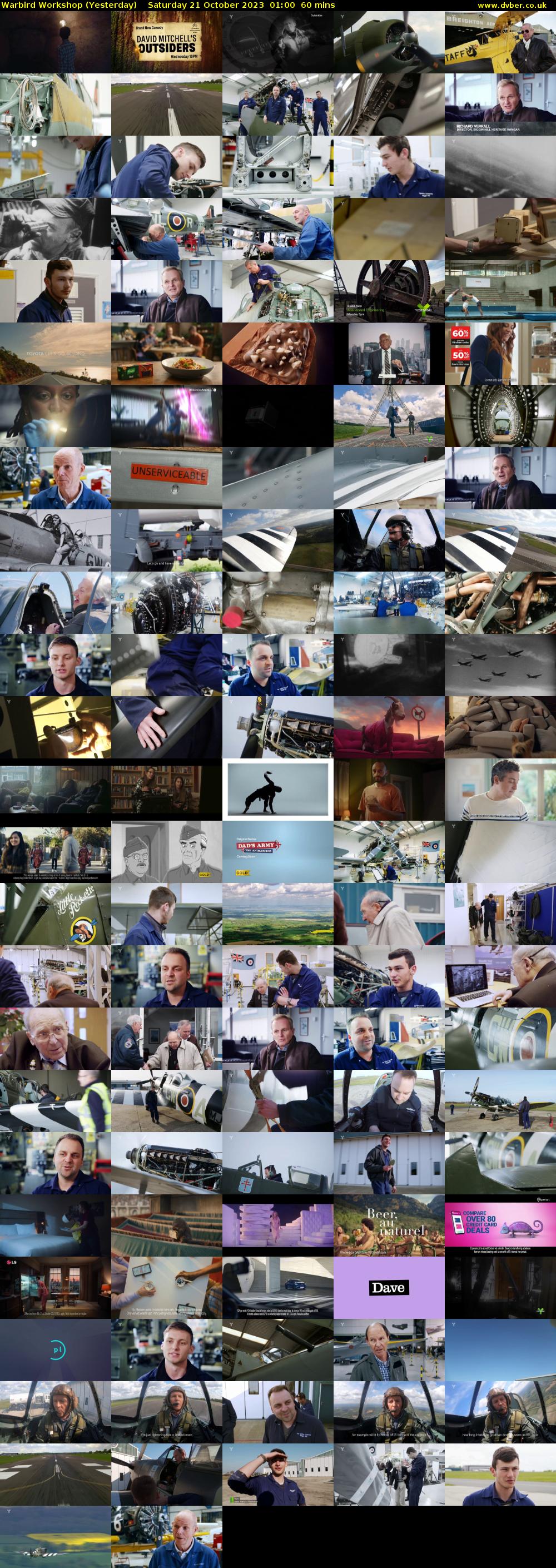 Warbird Workshop (Yesterday) Saturday 21 October 2023 01:00 - 02:00