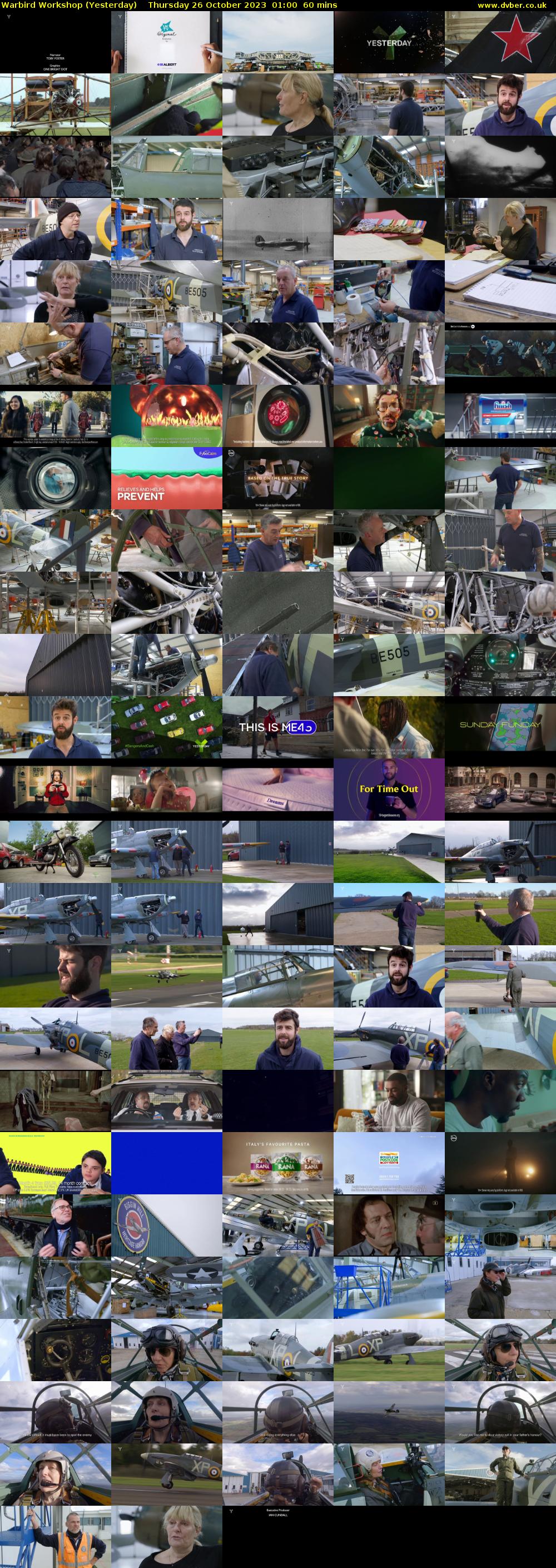 Warbird Workshop (Yesterday) Thursday 26 October 2023 01:00 - 02:00