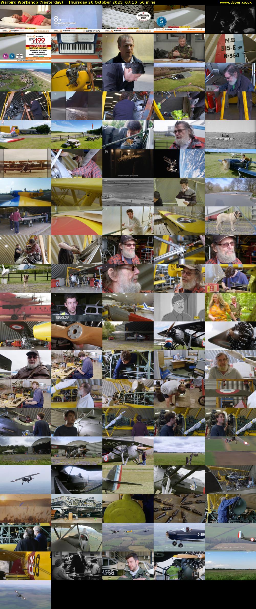 Warbird Workshop (Yesterday) Thursday 26 October 2023 07:10 - 08:00
