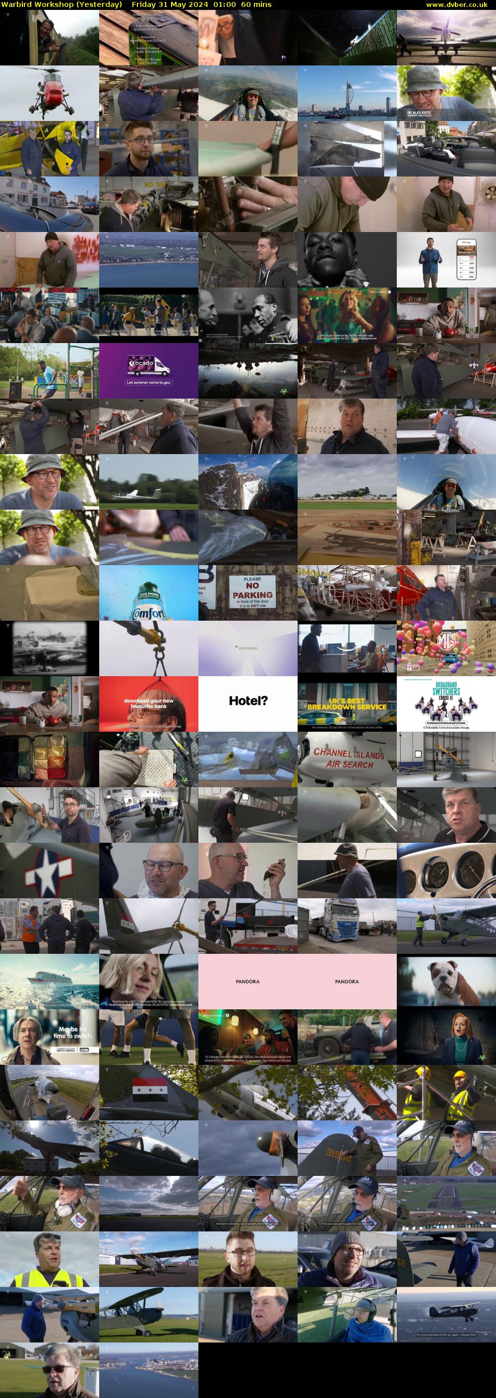 Warbird Workshop (Yesterday) Friday 31 May 2024 01:00 - 02:00