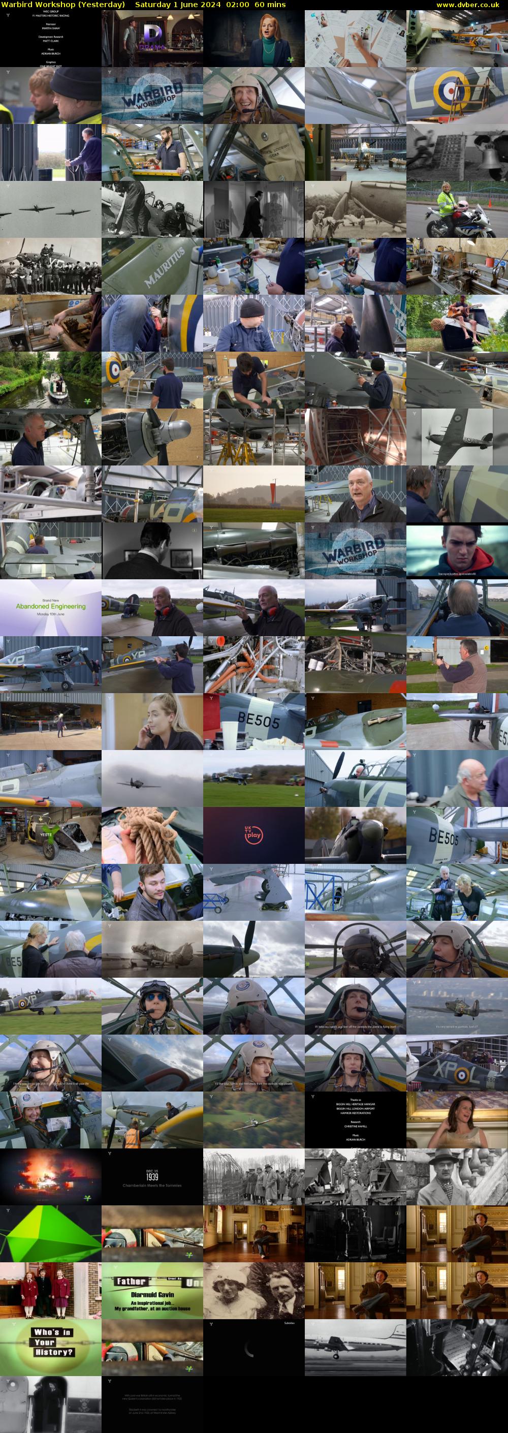 Warbird Workshop (Yesterday) Saturday 1 June 2024 02:00 - 03:00