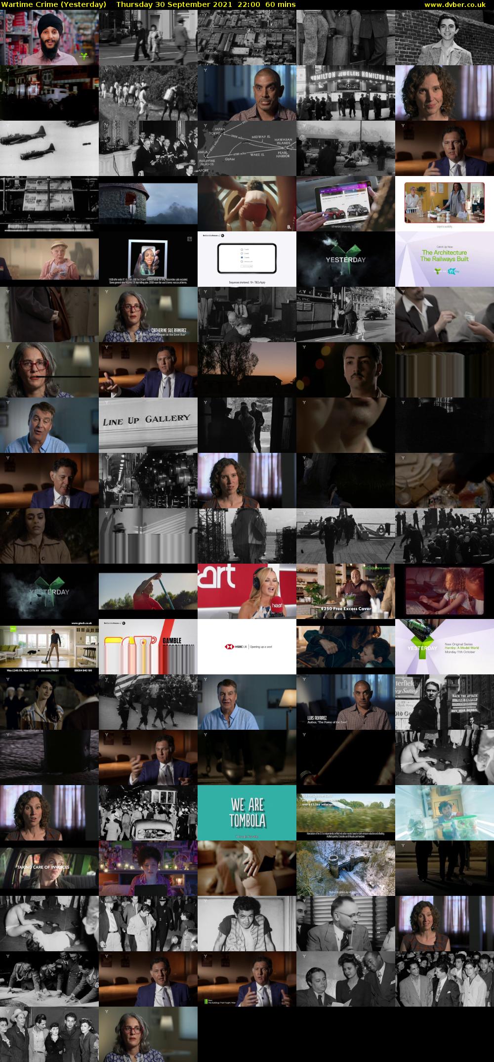 Wartime Crime (Yesterday) Thursday 30 September 2021 22:00 - 23:00