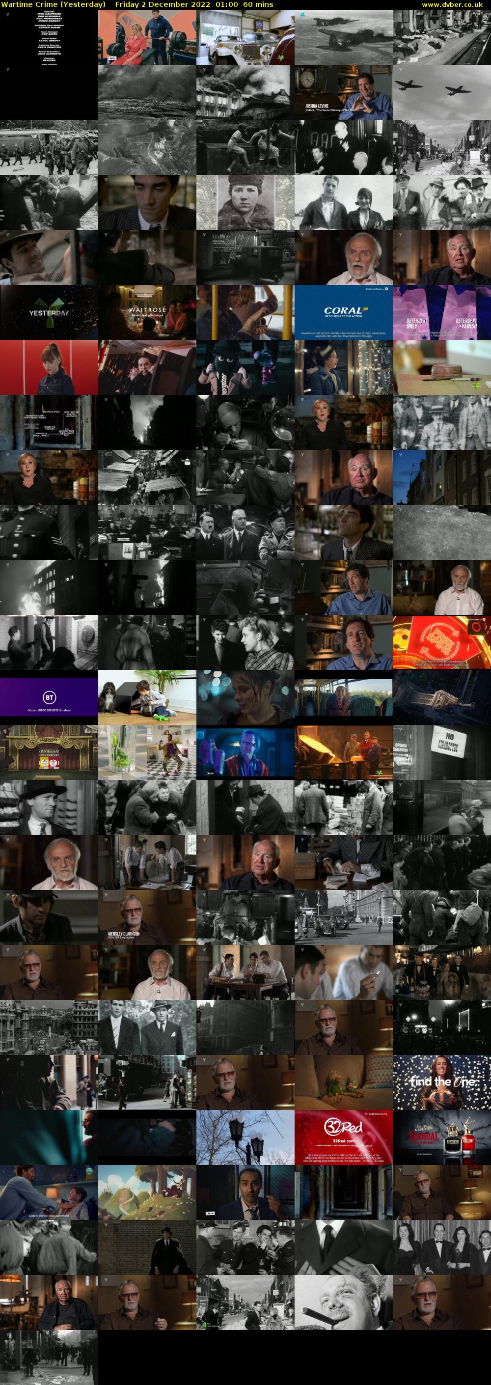 Wartime Crime (Yesterday) Friday 2 December 2022 01:00 - 02:00
