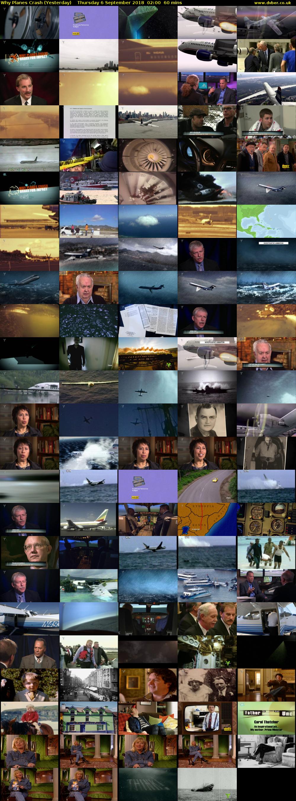 Why Planes Crash (Yesterday) Thursday 6 September 2018 02:00 - 03:00