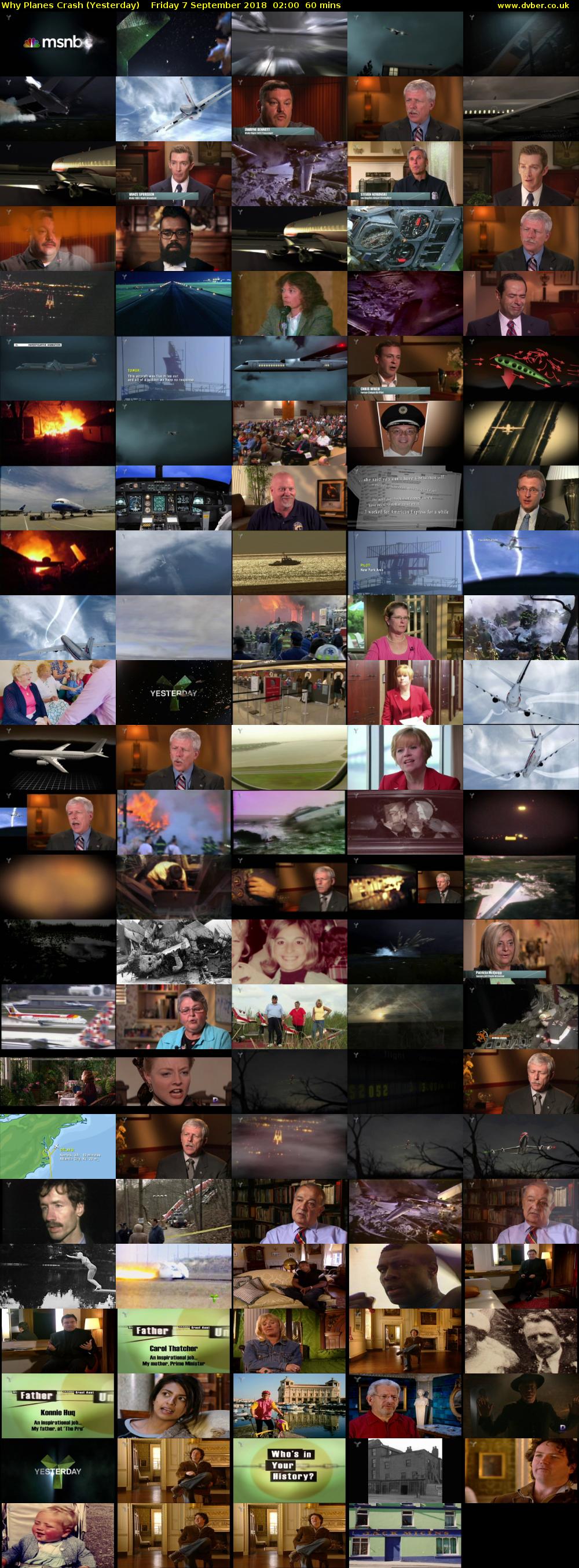 Why Planes Crash (Yesterday) Friday 7 September 2018 02:00 - 03:00