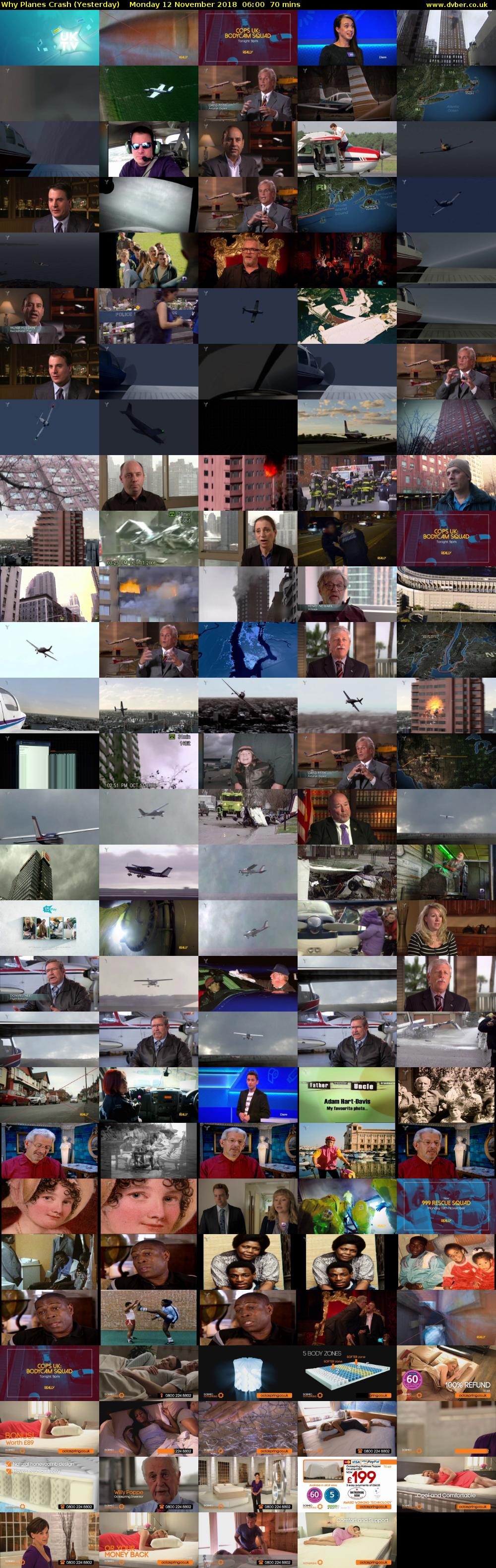 Why Planes Crash (Yesterday) Monday 12 November 2018 06:00 - 07:10