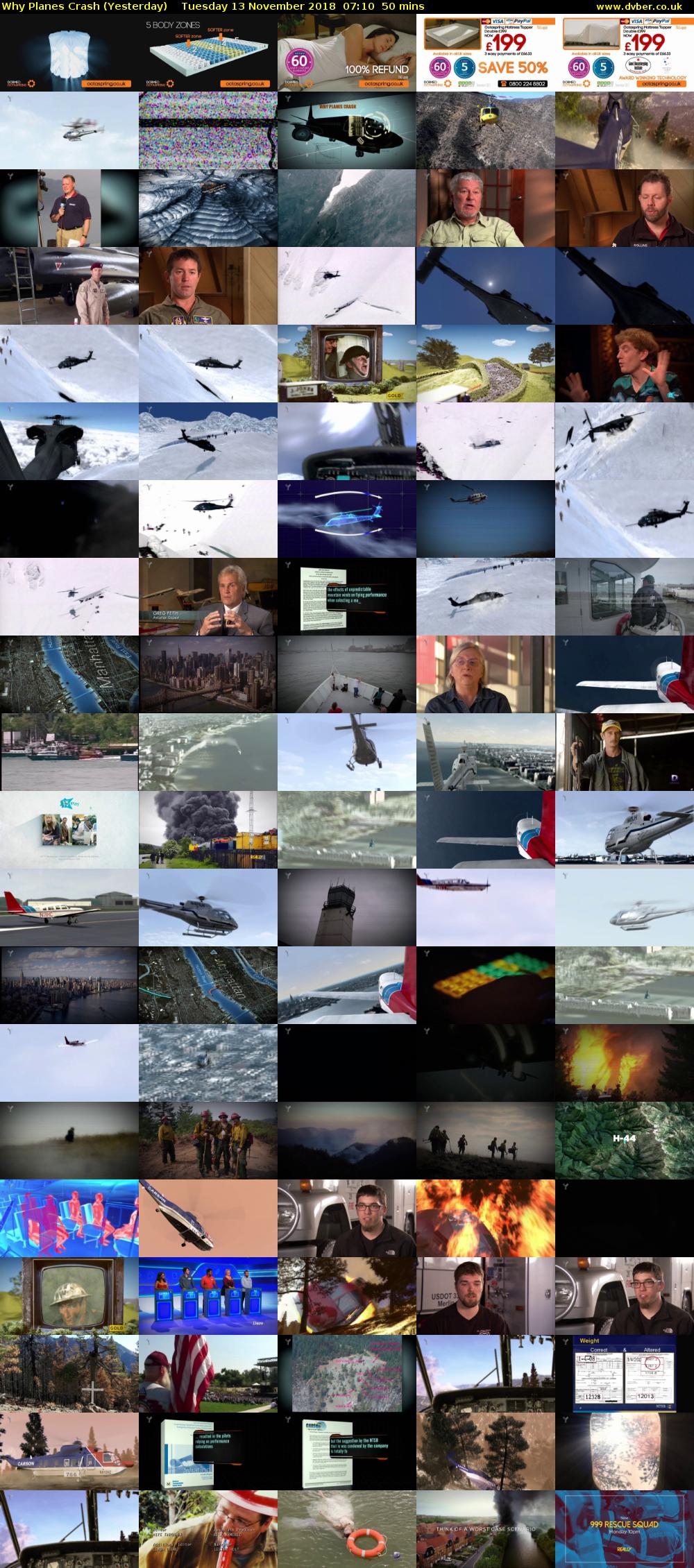 Why Planes Crash (Yesterday) Tuesday 13 November 2018 07:10 - 08:00