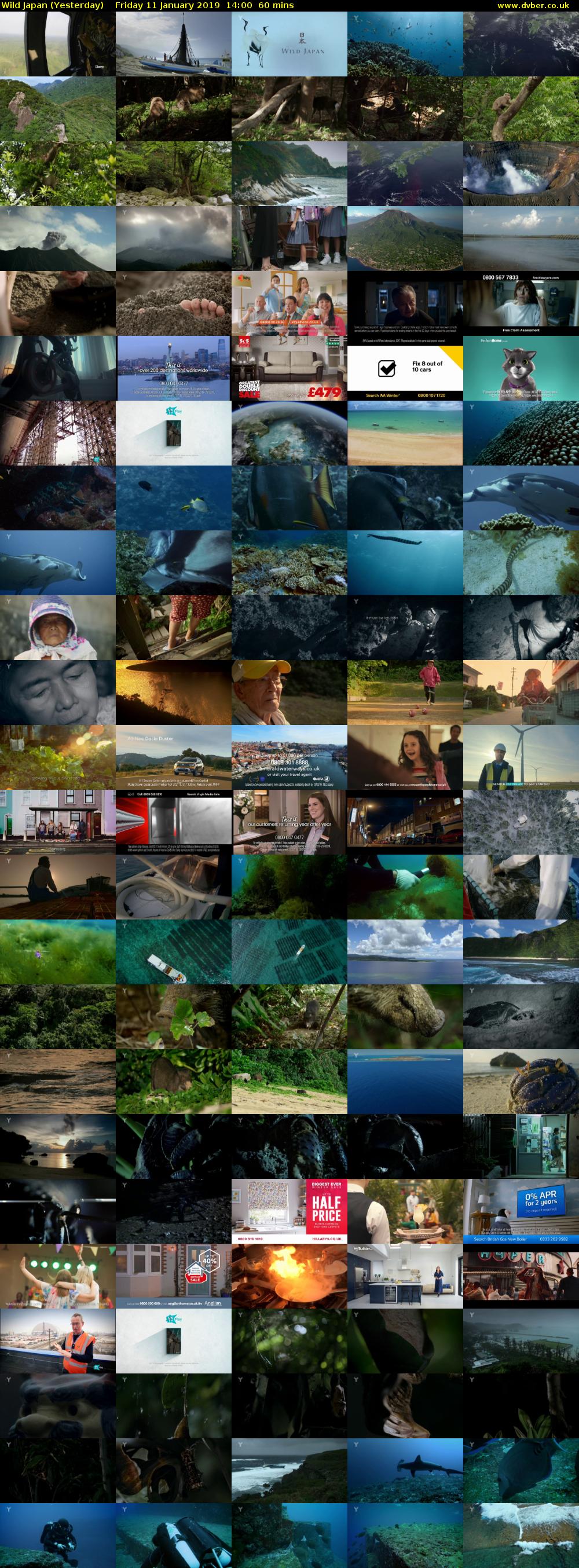 Wild Japan (Yesterday) Friday 11 January 2019 14:00 - 15:00