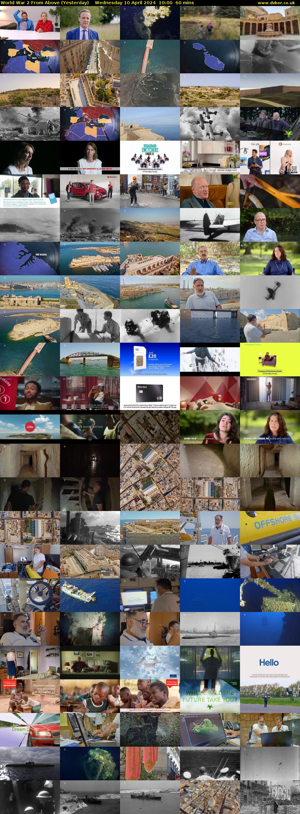 World War 2 From Above (Yesterday) Wednesday 10 April 2024 10:00 - 11:00