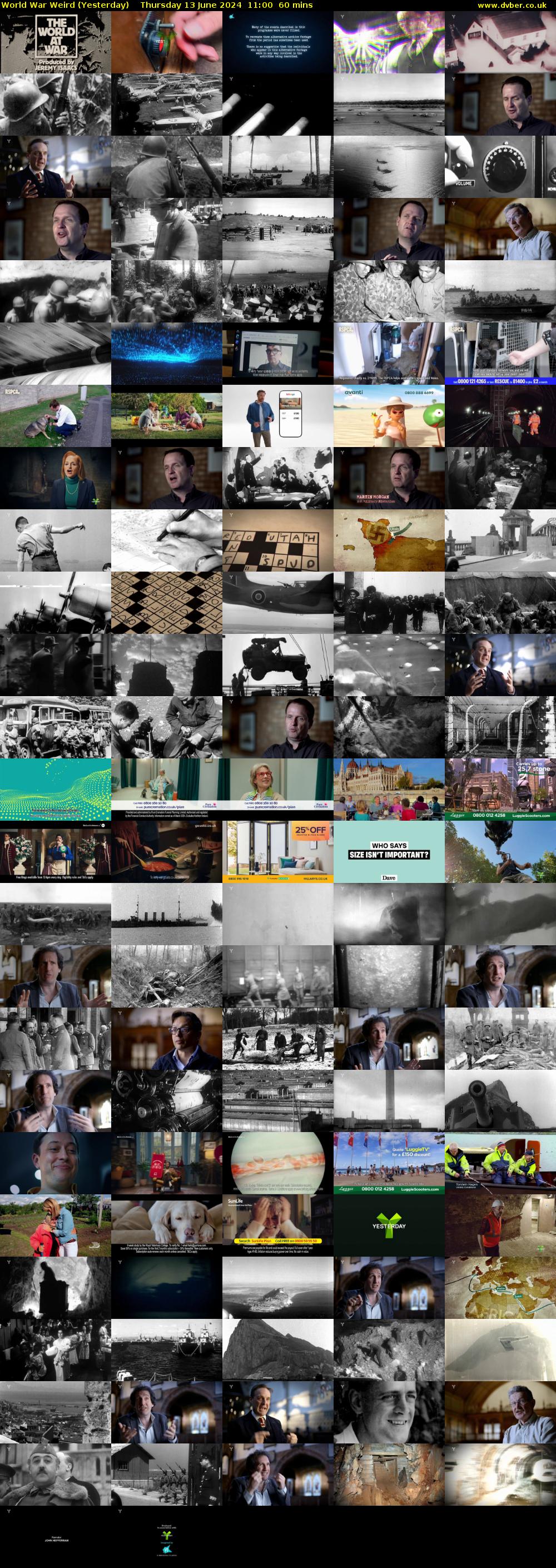 World War Weird (Yesterday) Thursday 13 June 2024 11:00 - 12:00