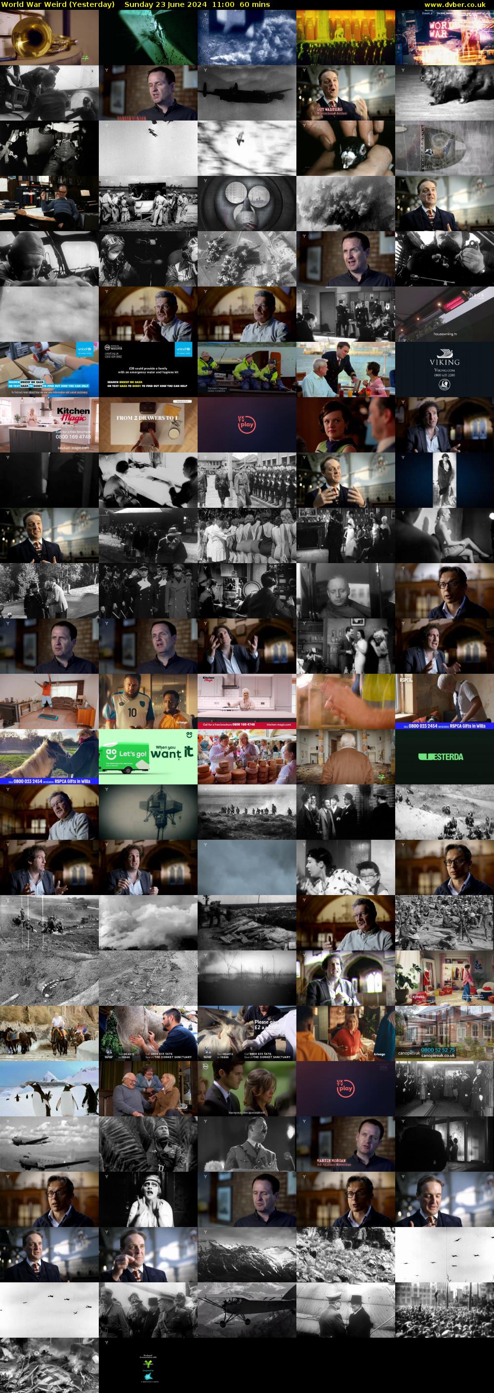 World War Weird (Yesterday) Sunday 23 June 2024 11:00 - 12:00