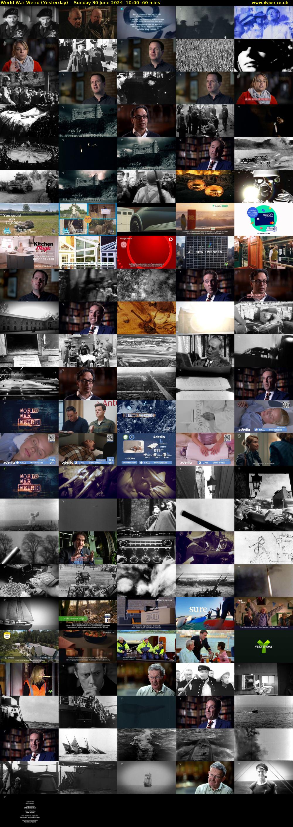 World War Weird (Yesterday) Sunday 30 June 2024 10:00 - 11:00