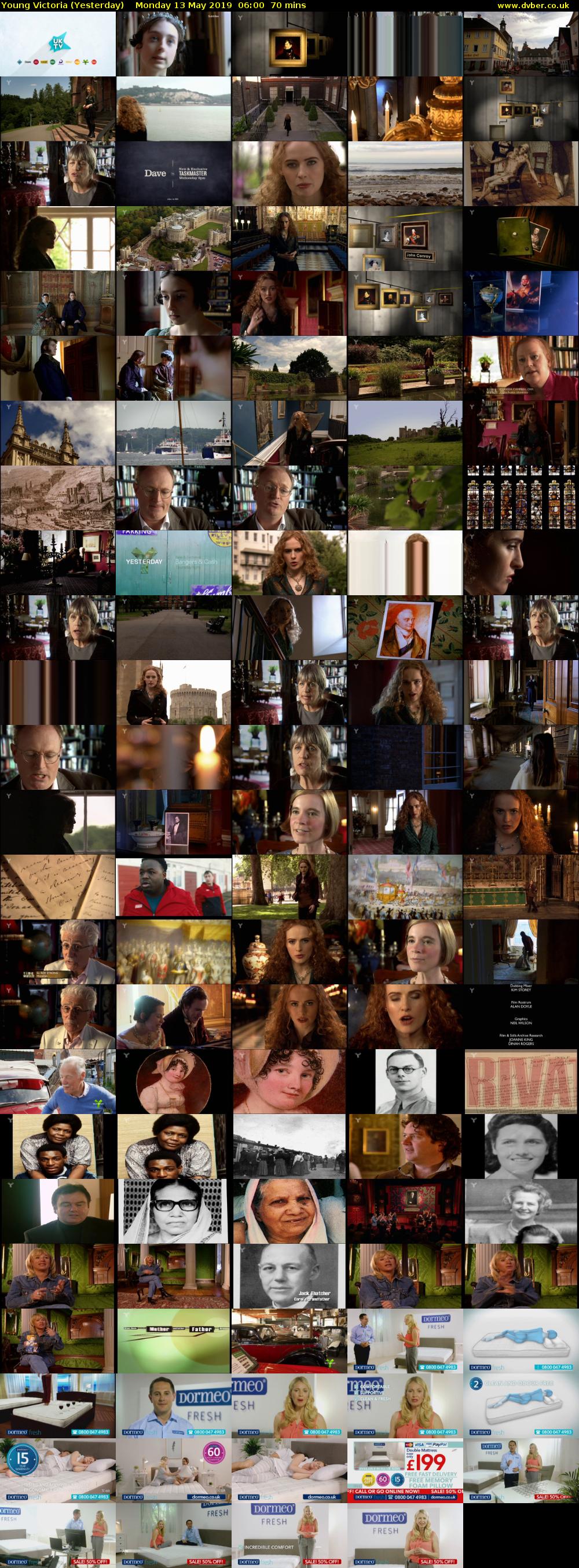 Young Victoria (Yesterday) Monday 13 May 2019 06:00 - 07:10