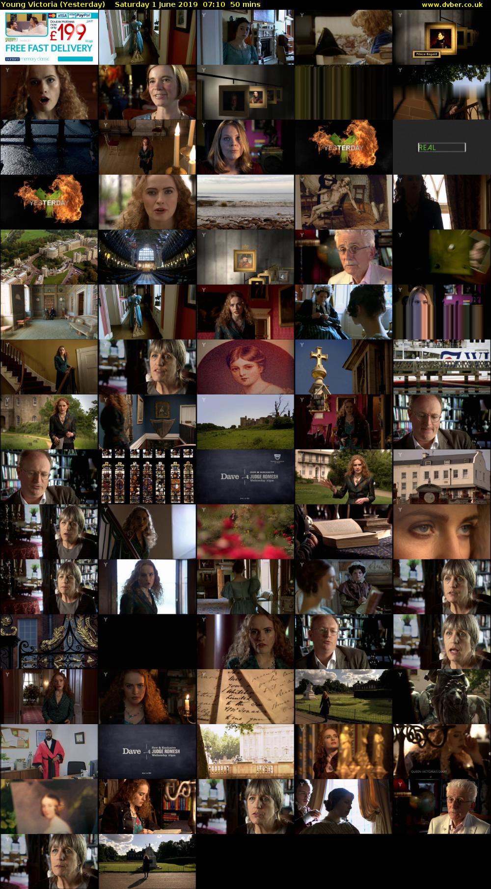 Young Victoria (Yesterday) Saturday 1 June 2019 07:10 - 08:00