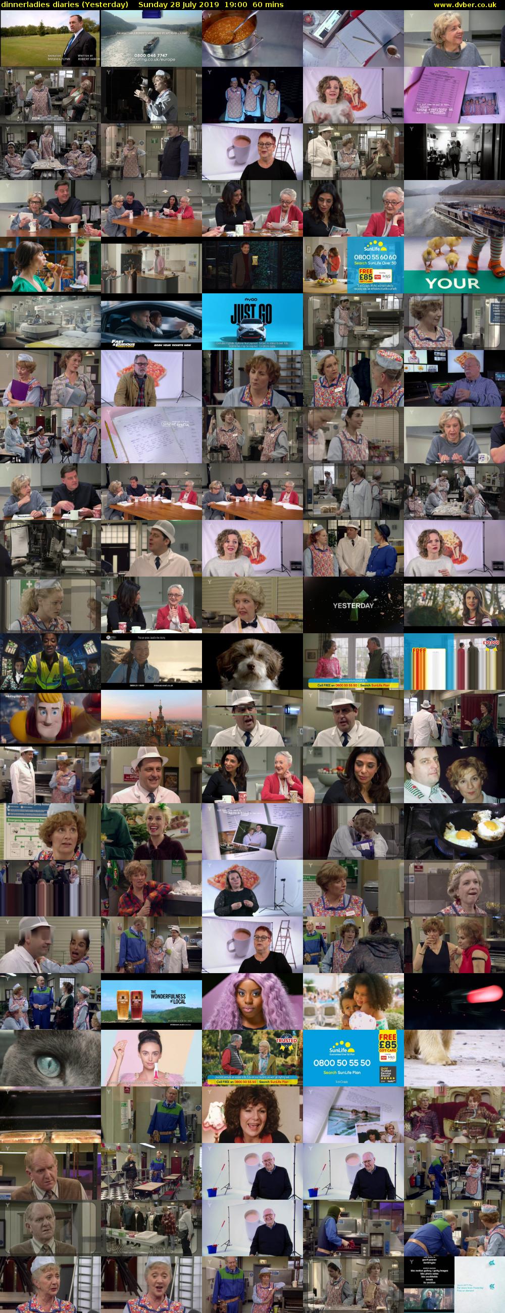 dinnerladies diaries (Yesterday) Sunday 28 July 2019 19:00 - 20:00