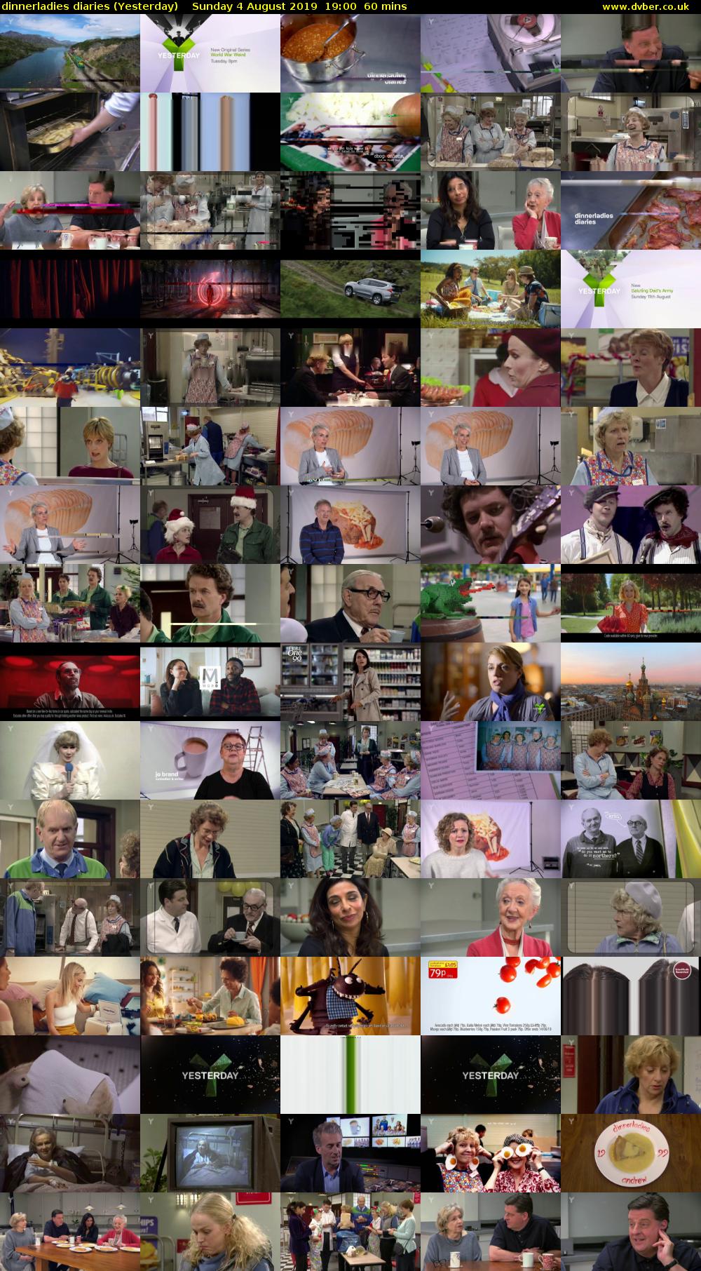 dinnerladies diaries (Yesterday) Sunday 4 August 2019 19:00 - 20:00
