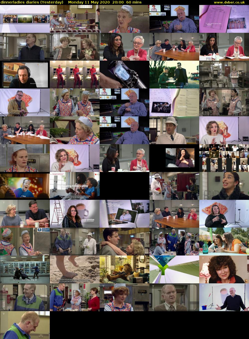 dinnerladies diaries (Yesterday) Monday 11 May 2020 20:00 - 21:00