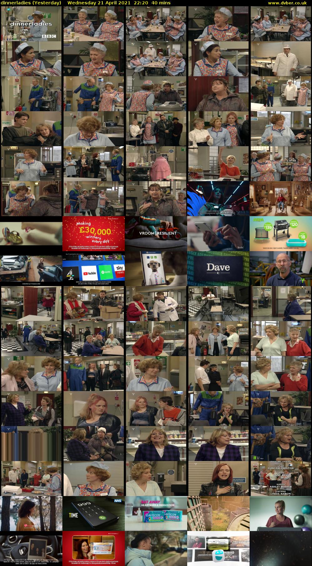 dinnerladies (Yesterday) Wednesday 21 April 2021 22:20 - 23:00