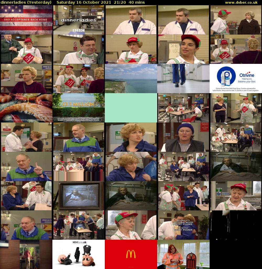 dinnerladies (Yesterday) Saturday 16 October 2021 21:20 - 22:00