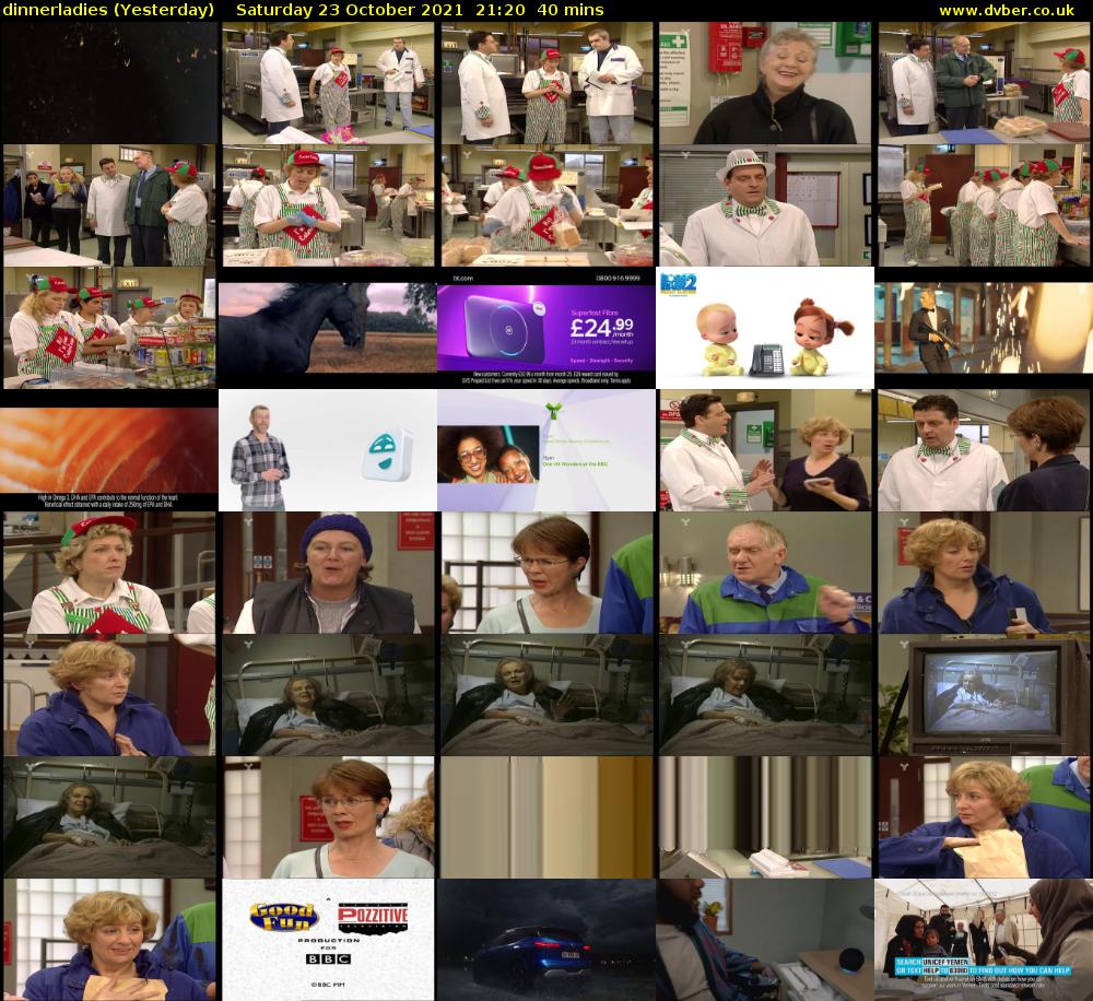 dinnerladies (Yesterday) Saturday 23 October 2021 21:20 - 22:00