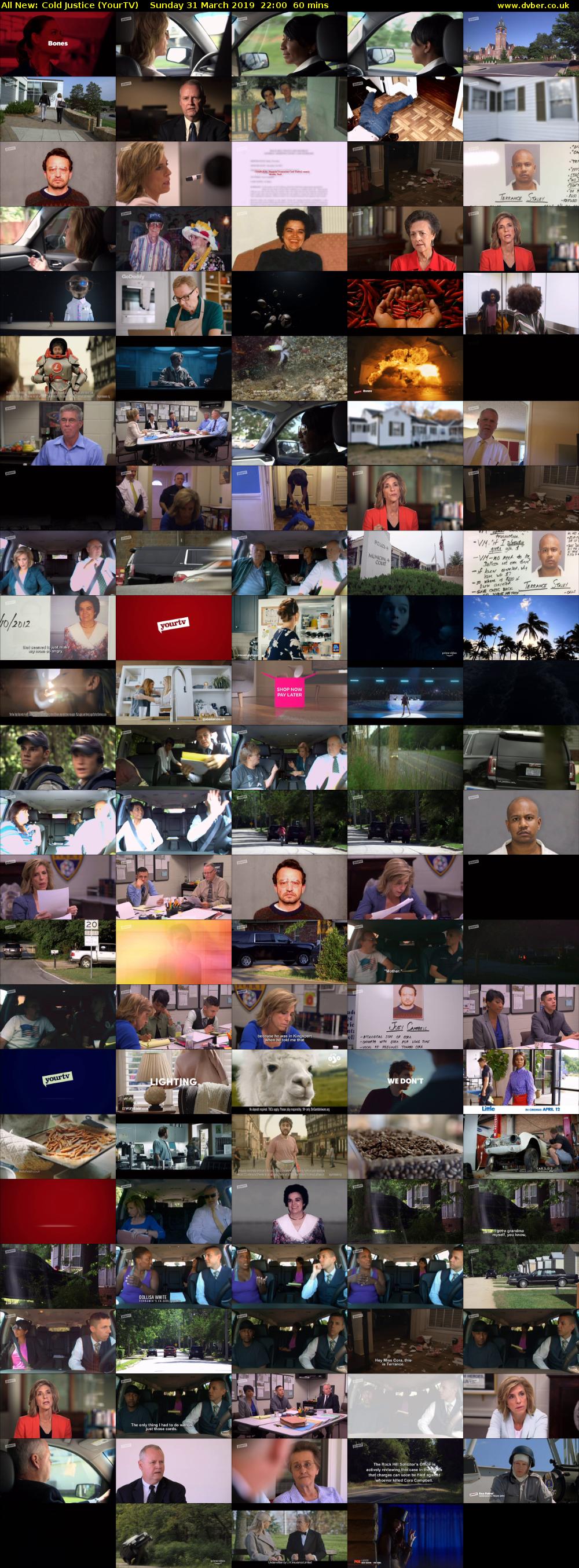 All New: Cold Justice (YourTV) Sunday 31 March 2019 22:00 - 23:00