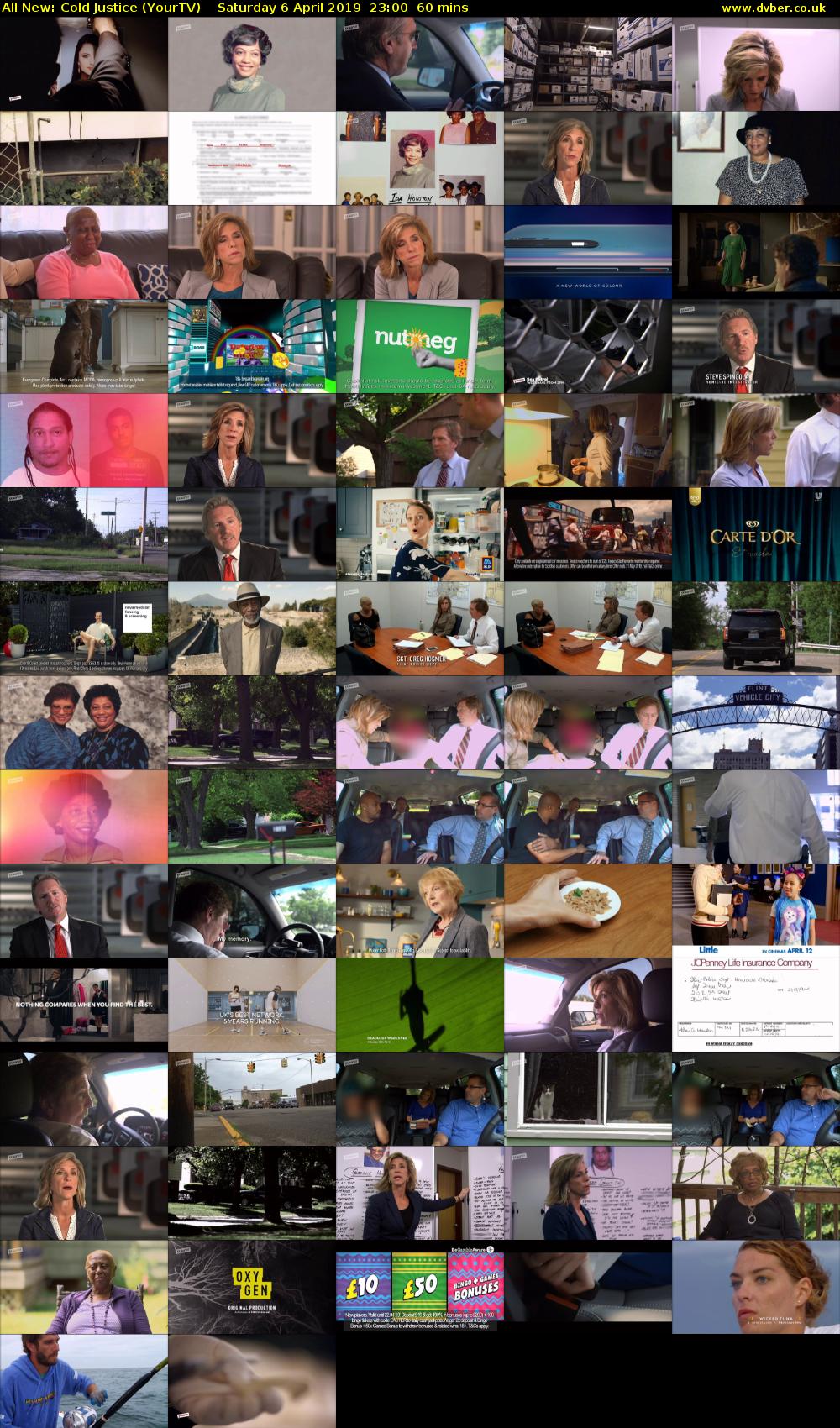 All New: Cold Justice (YourTV) Saturday 6 April 2019 23:00 - 00:00