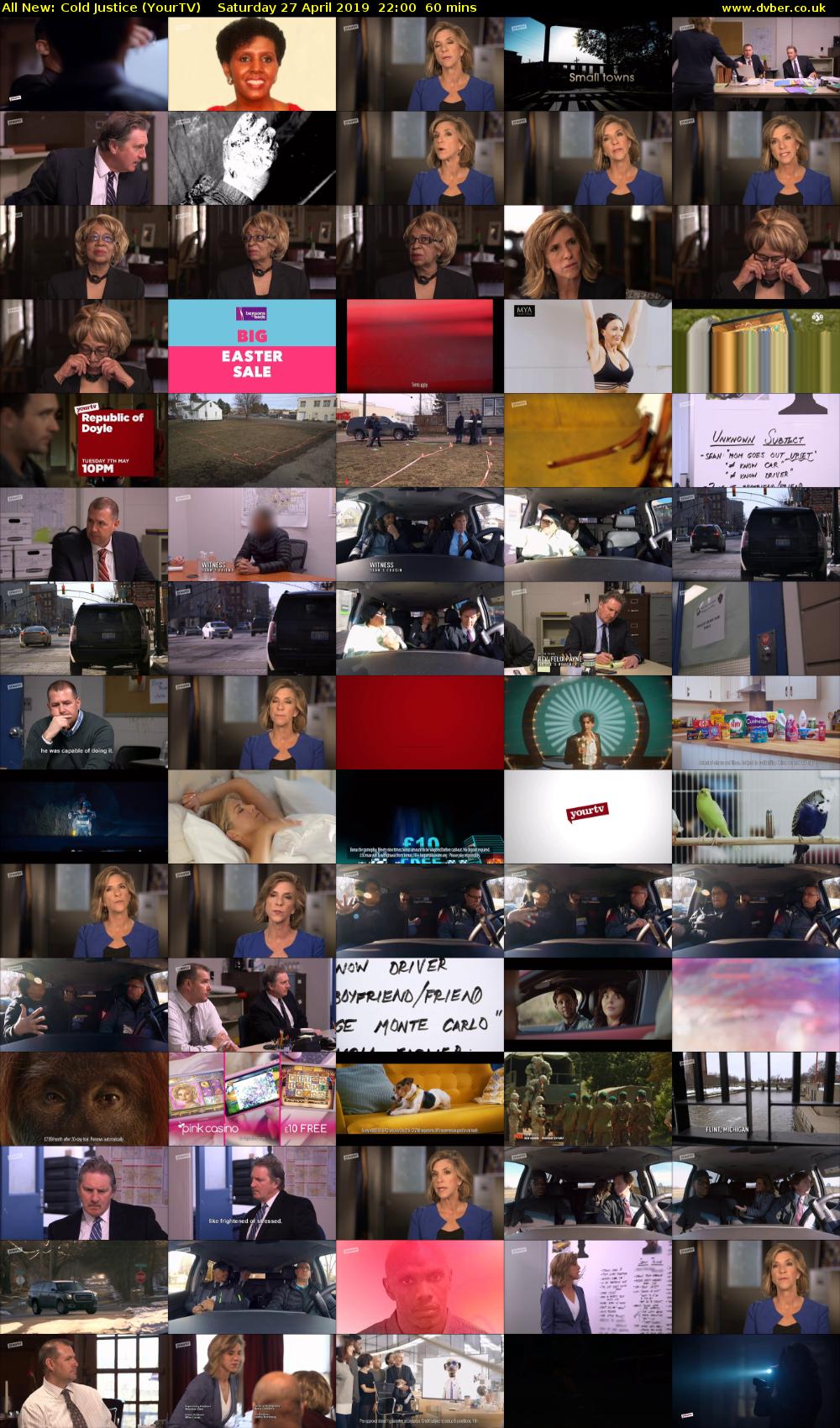 All New: Cold Justice (YourTV) Saturday 27 April 2019 22:00 - 23:00