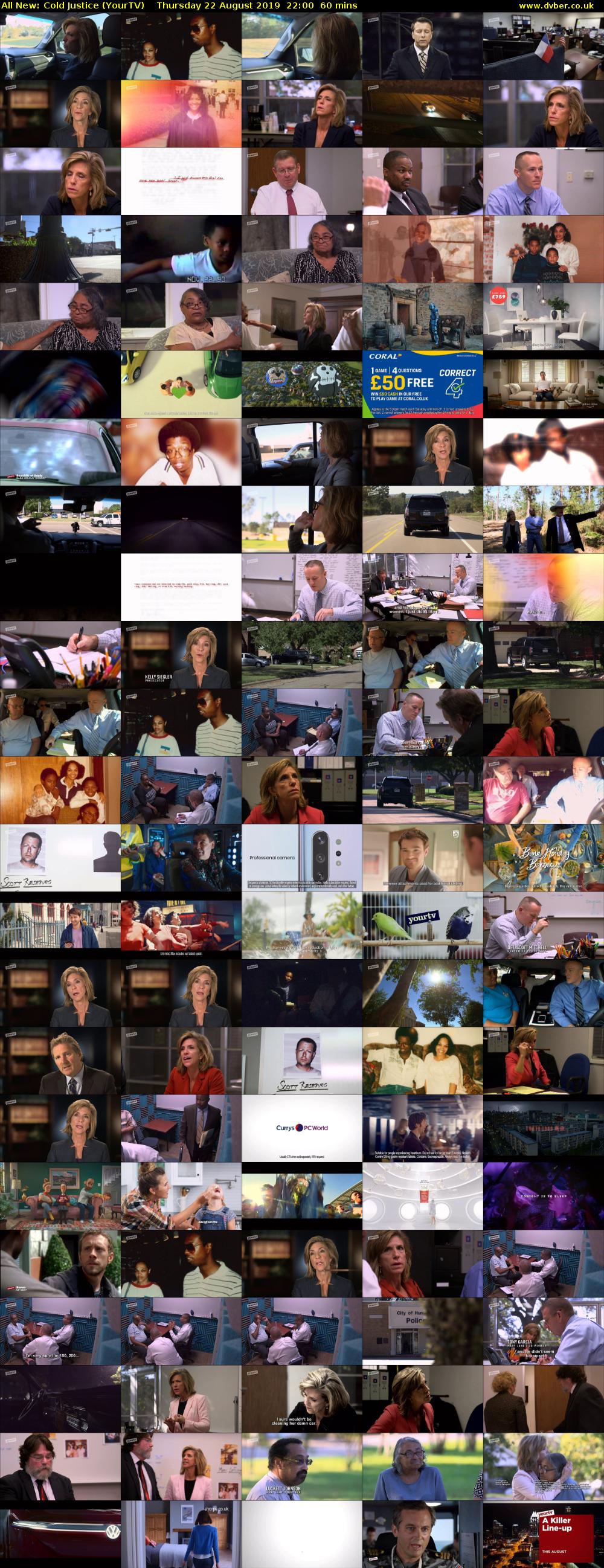 All New: Cold Justice (YourTV) Thursday 22 August 2019 22:00 - 23:00