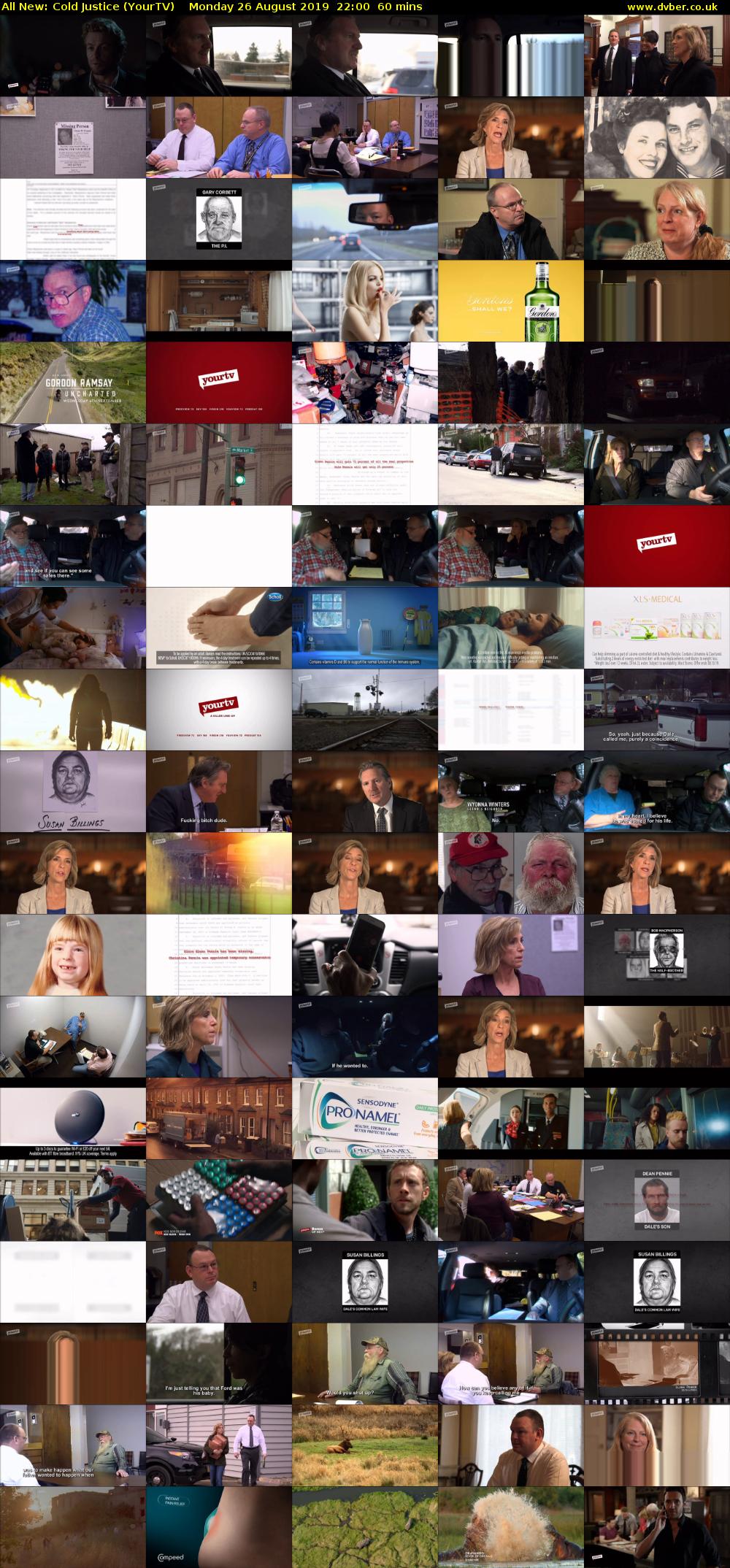 All New: Cold Justice (YourTV) Monday 26 August 2019 22:00 - 23:00