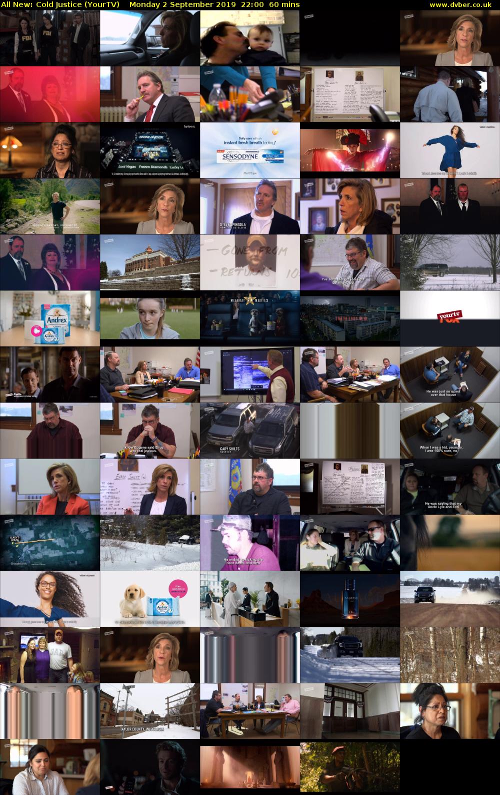 All New: Cold Justice (YourTV) Monday 2 September 2019 22:00 - 23:00