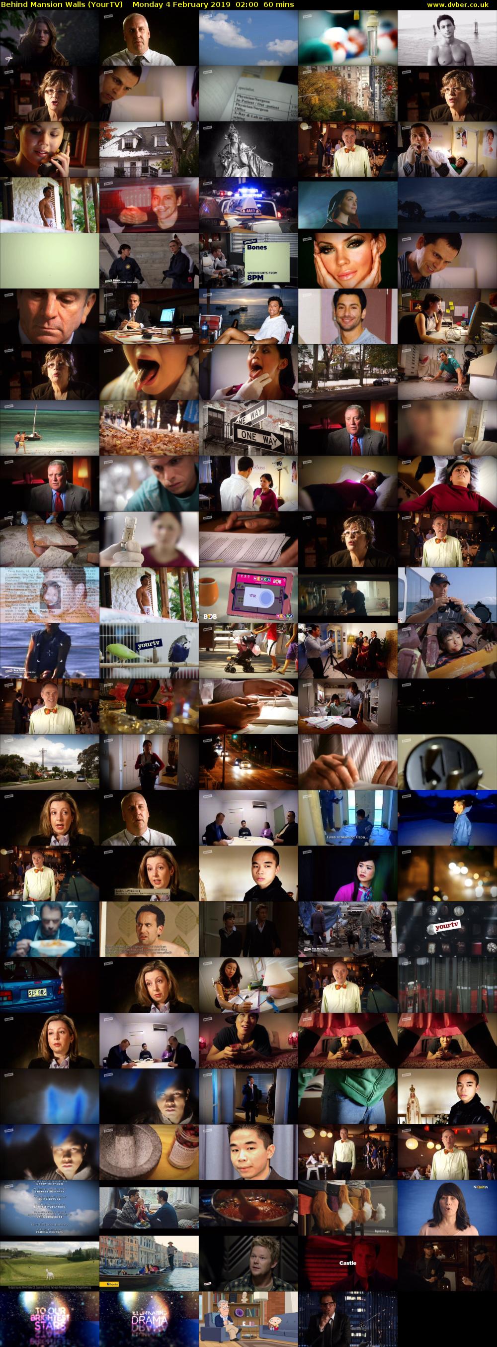 Behind Mansion Walls (YourTV) Monday 4 February 2019 02:00 - 03:00