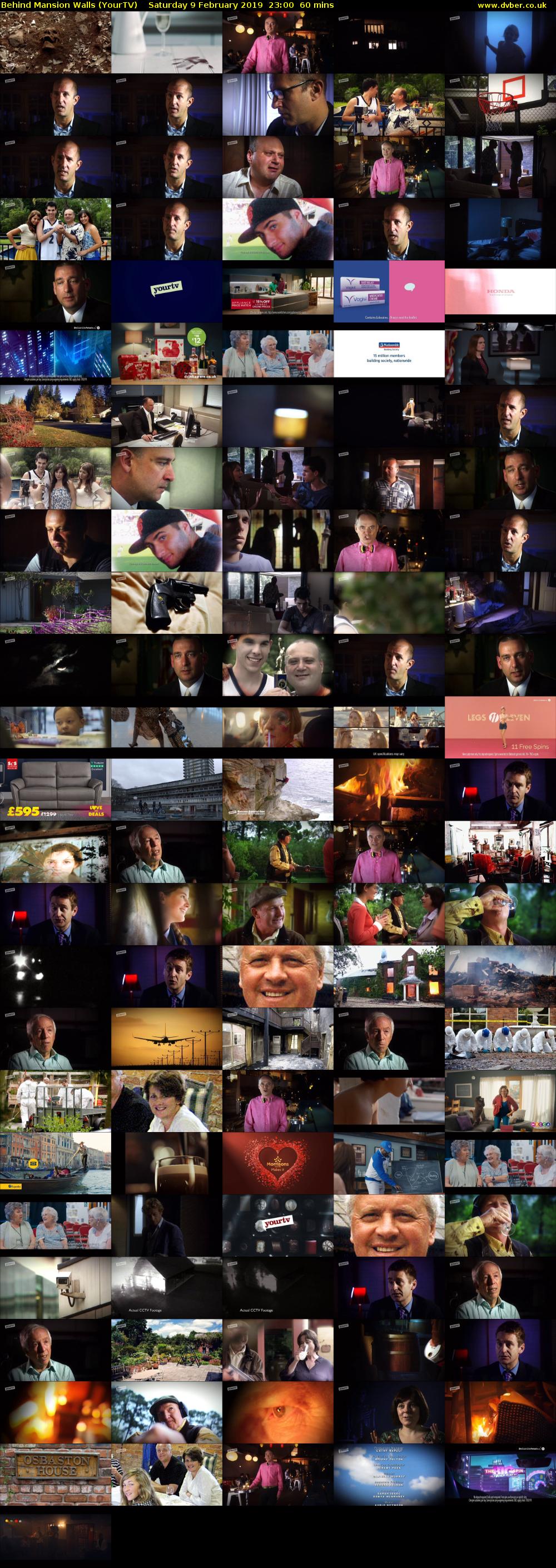 Behind Mansion Walls (YourTV) Saturday 9 February 2019 23:00 - 00:00