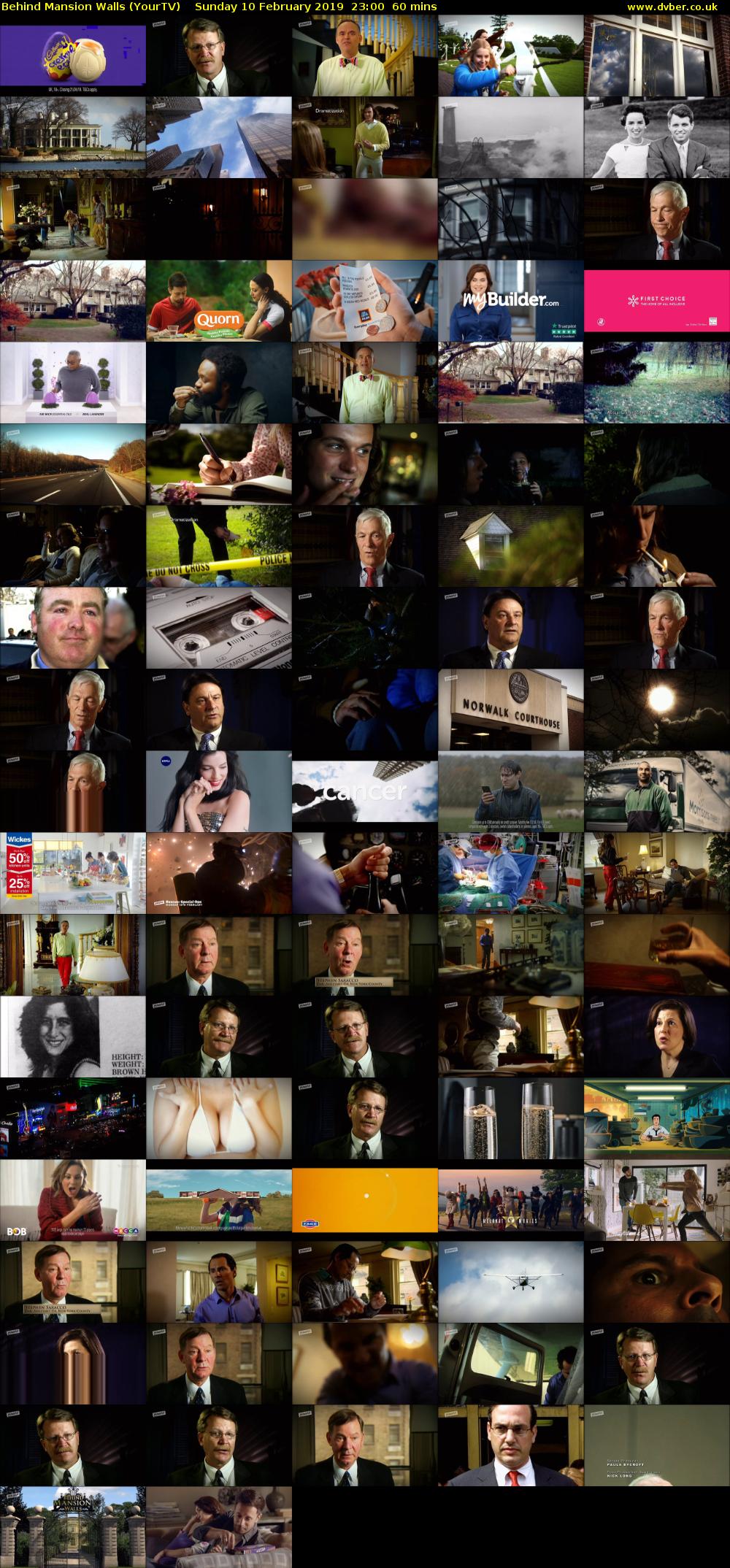 Behind Mansion Walls (YourTV) Sunday 10 February 2019 23:00 - 00:00
