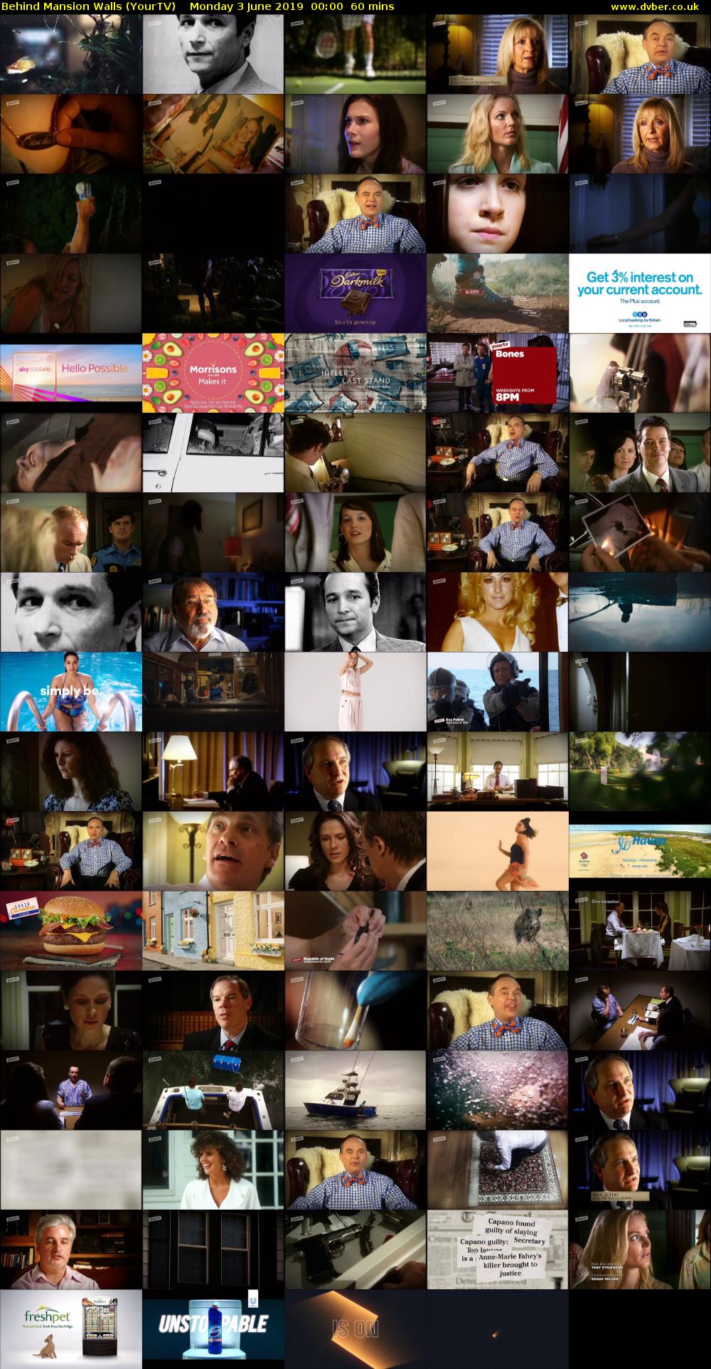 Behind Mansion Walls (YourTV) Monday 3 June 2019 00:00 - 01:00
