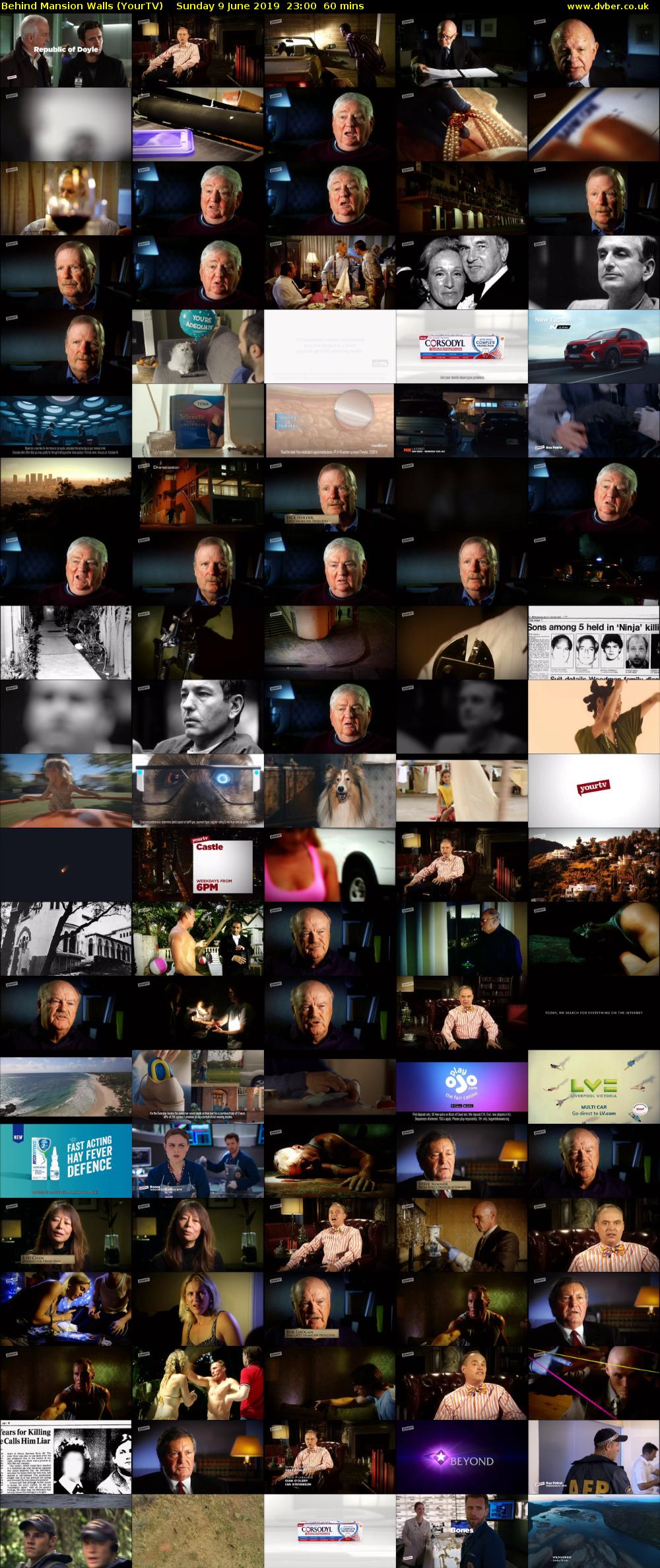 Behind Mansion Walls (YourTV) Sunday 9 June 2019 23:00 - 00:00