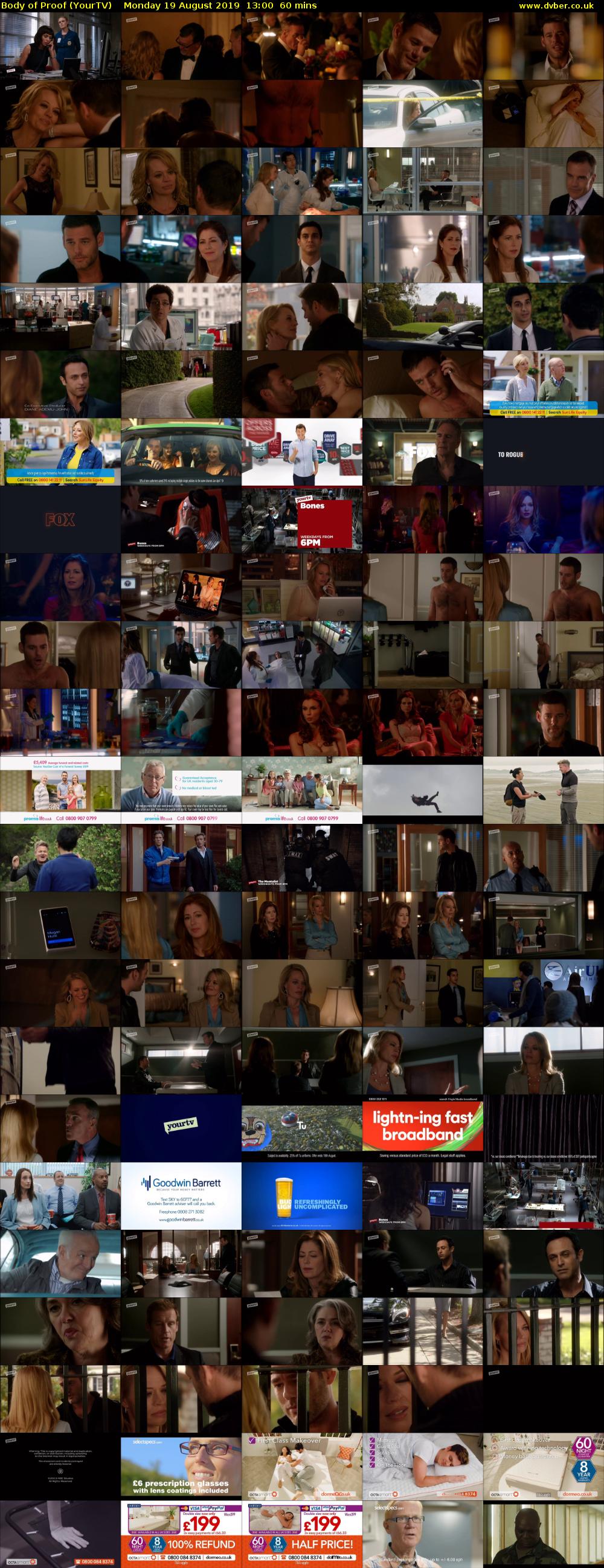 Body of Proof (YourTV) Monday 19 August 2019 13:00 - 14:00