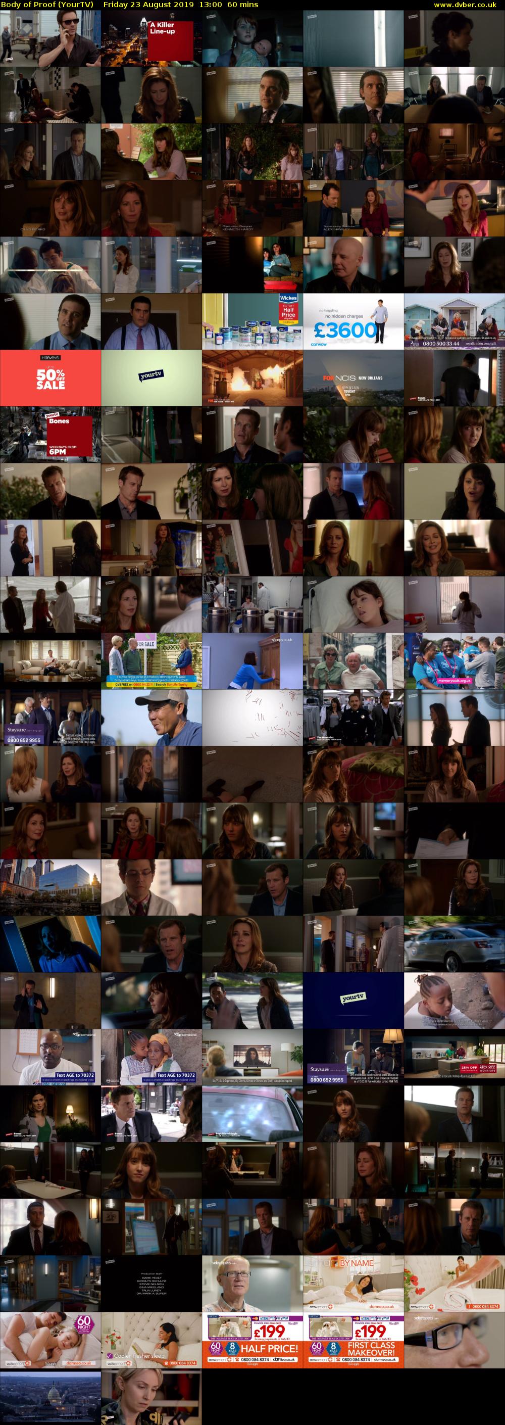 Body of Proof (YourTV) Friday 23 August 2019 13:00 - 14:00