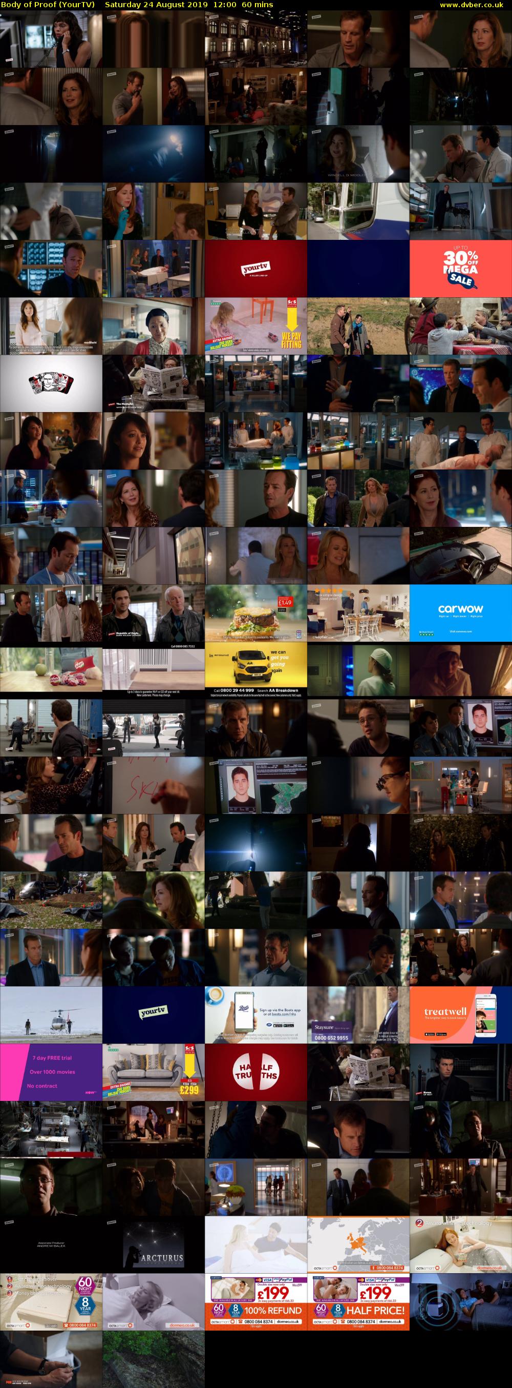 Body of Proof (YourTV) Saturday 24 August 2019 12:00 - 13:00
